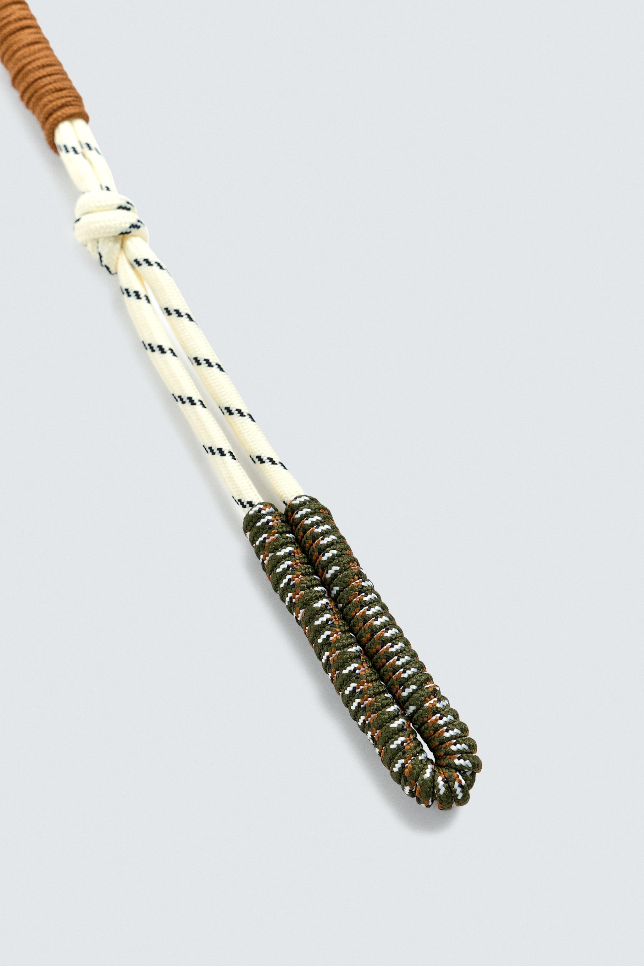 CONTRAST CORD KEYCHAIN