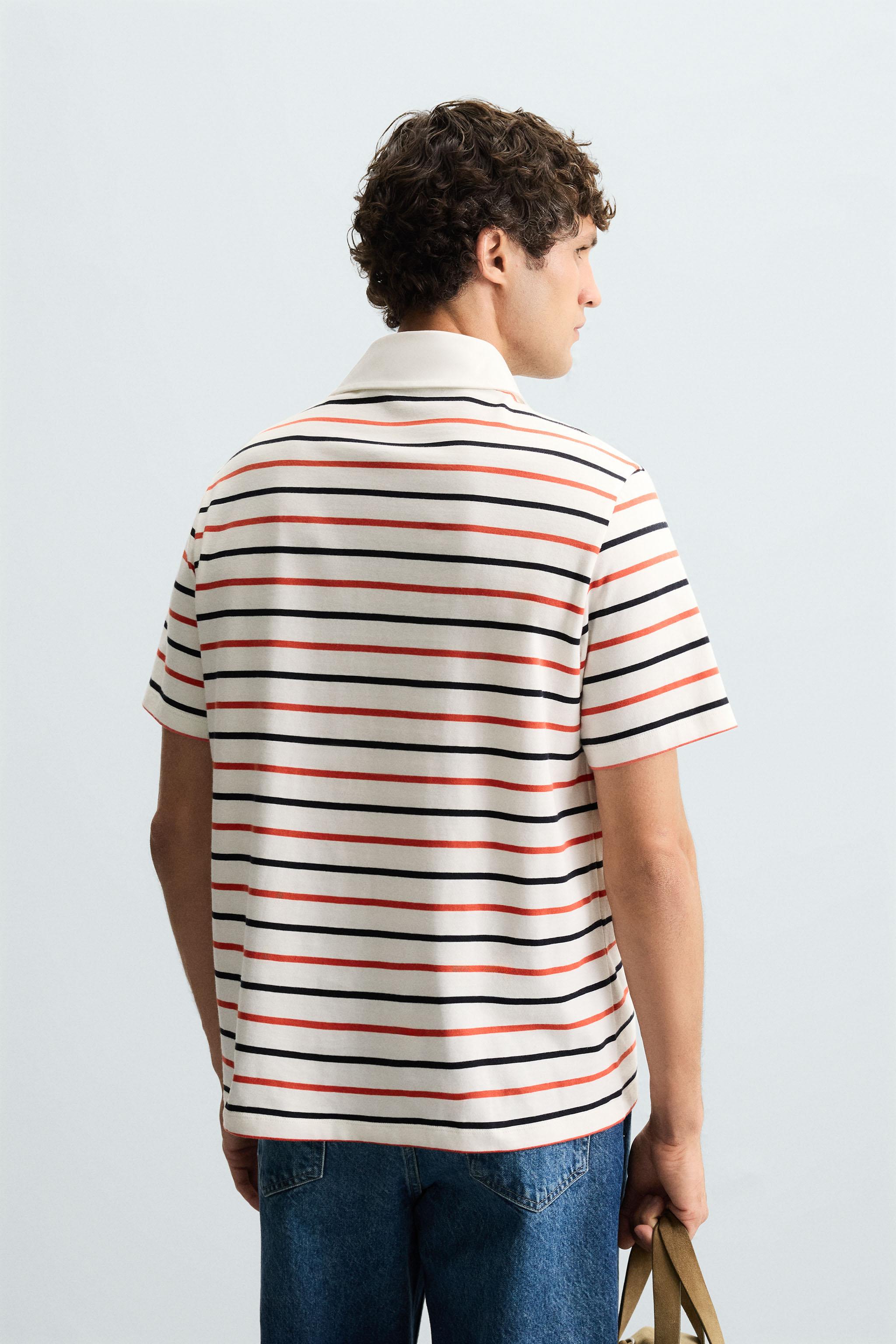 STRIPED POLO SHIRT