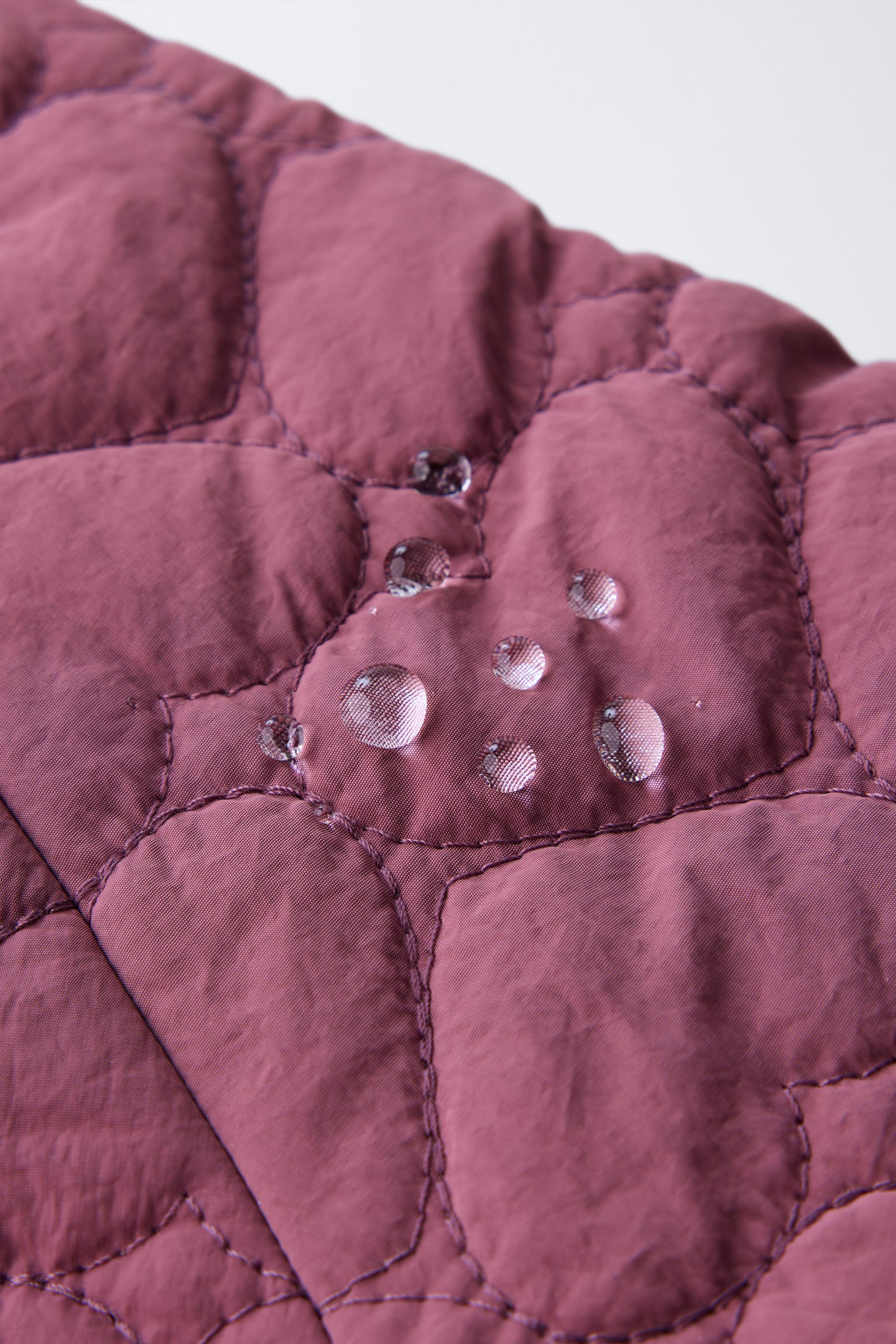 WATER REPELLENT LABEL PADDED JACKET
