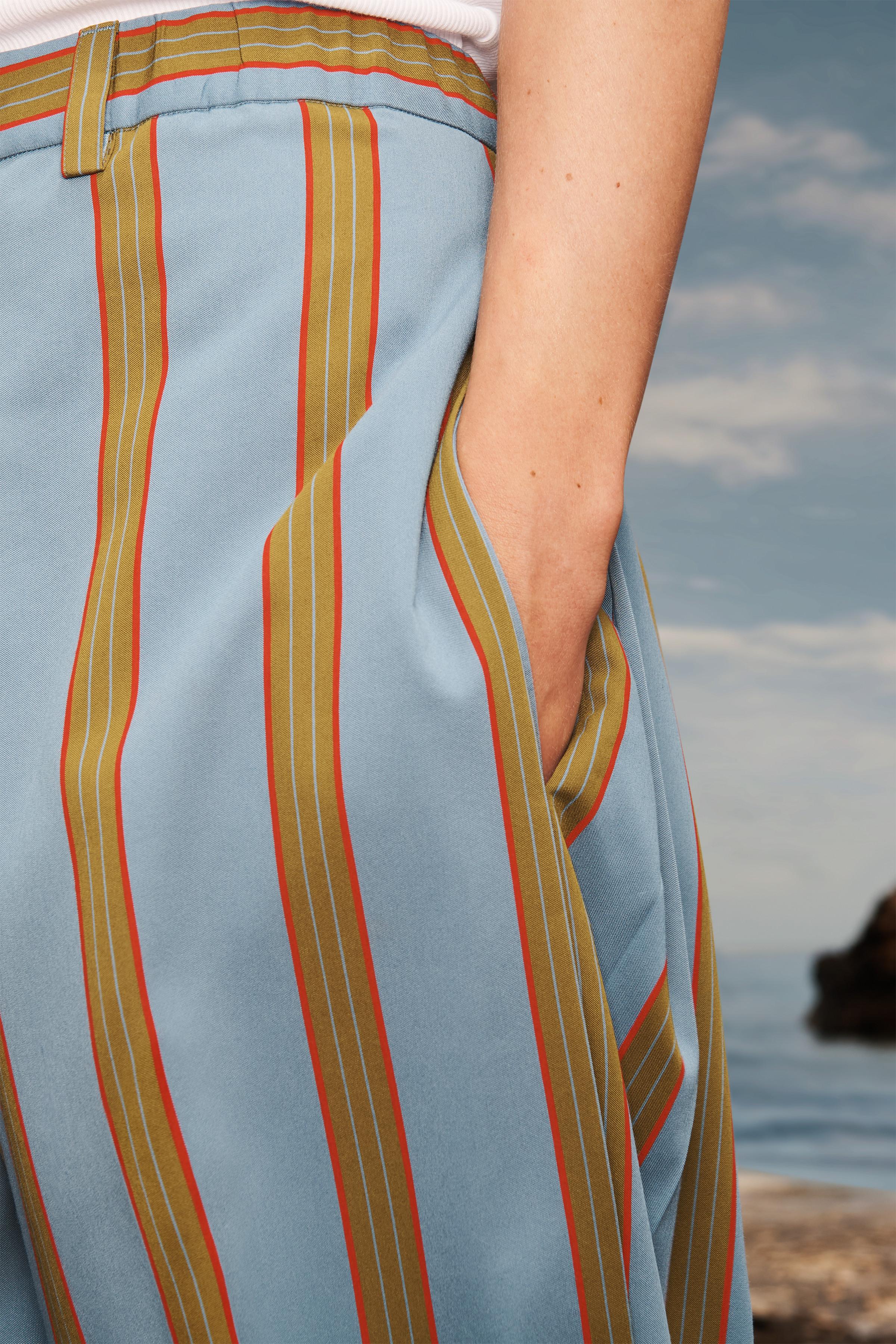 RELAXED FIT STRIPED SHORTS LIMITED EDITION