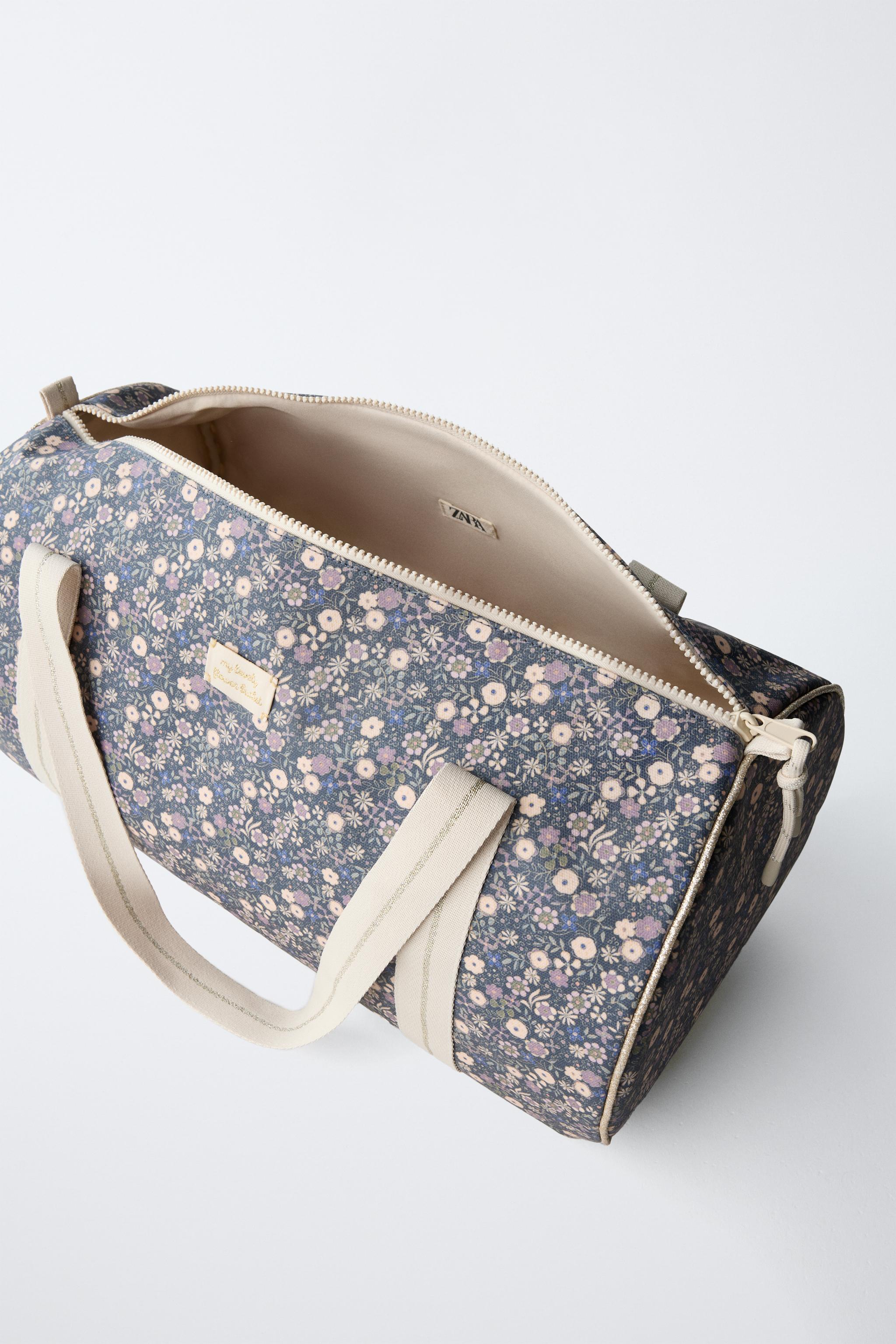 FLORAL SCHOOL BOWLING BAG