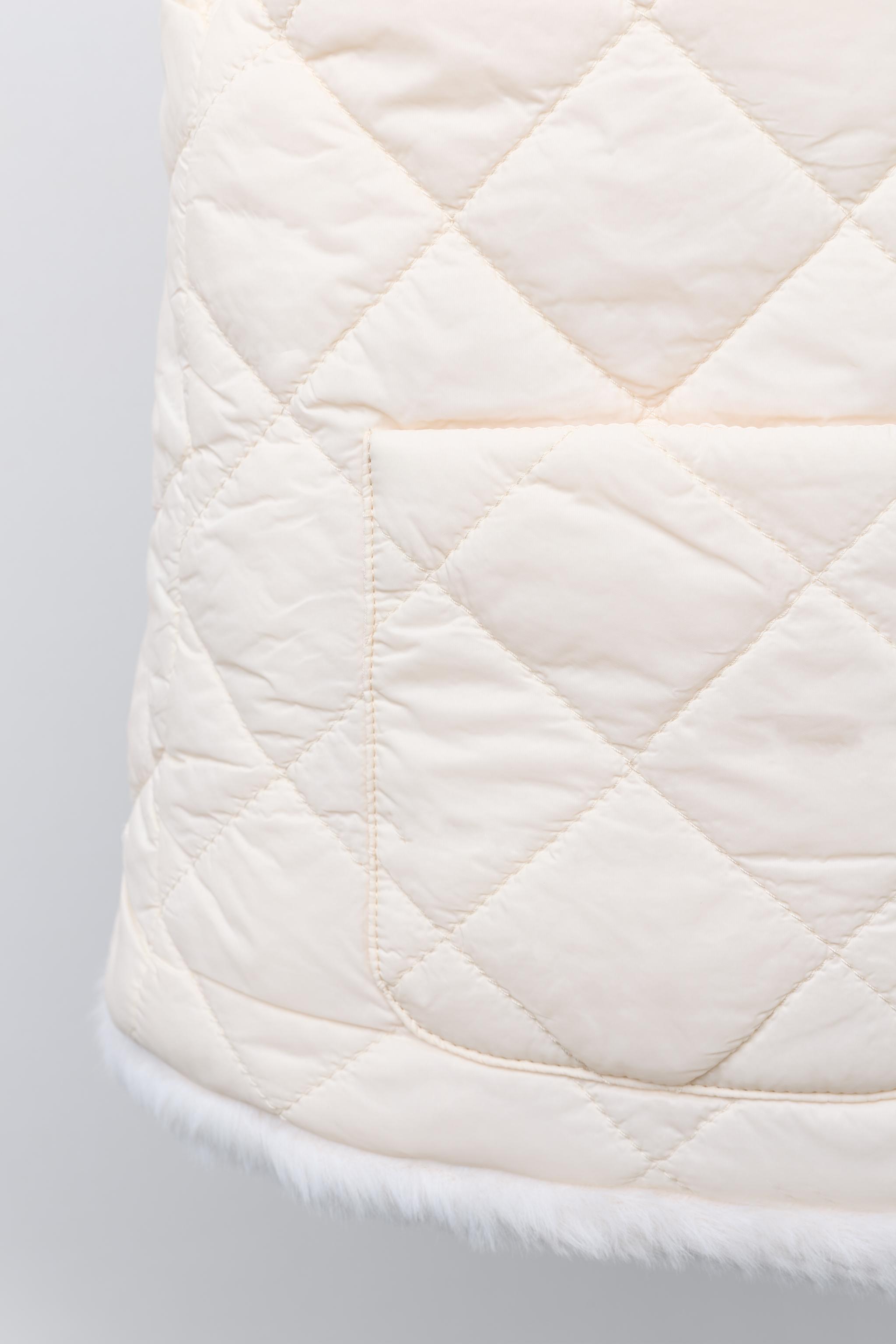 REVERSIBLE FAUX FUR VEST