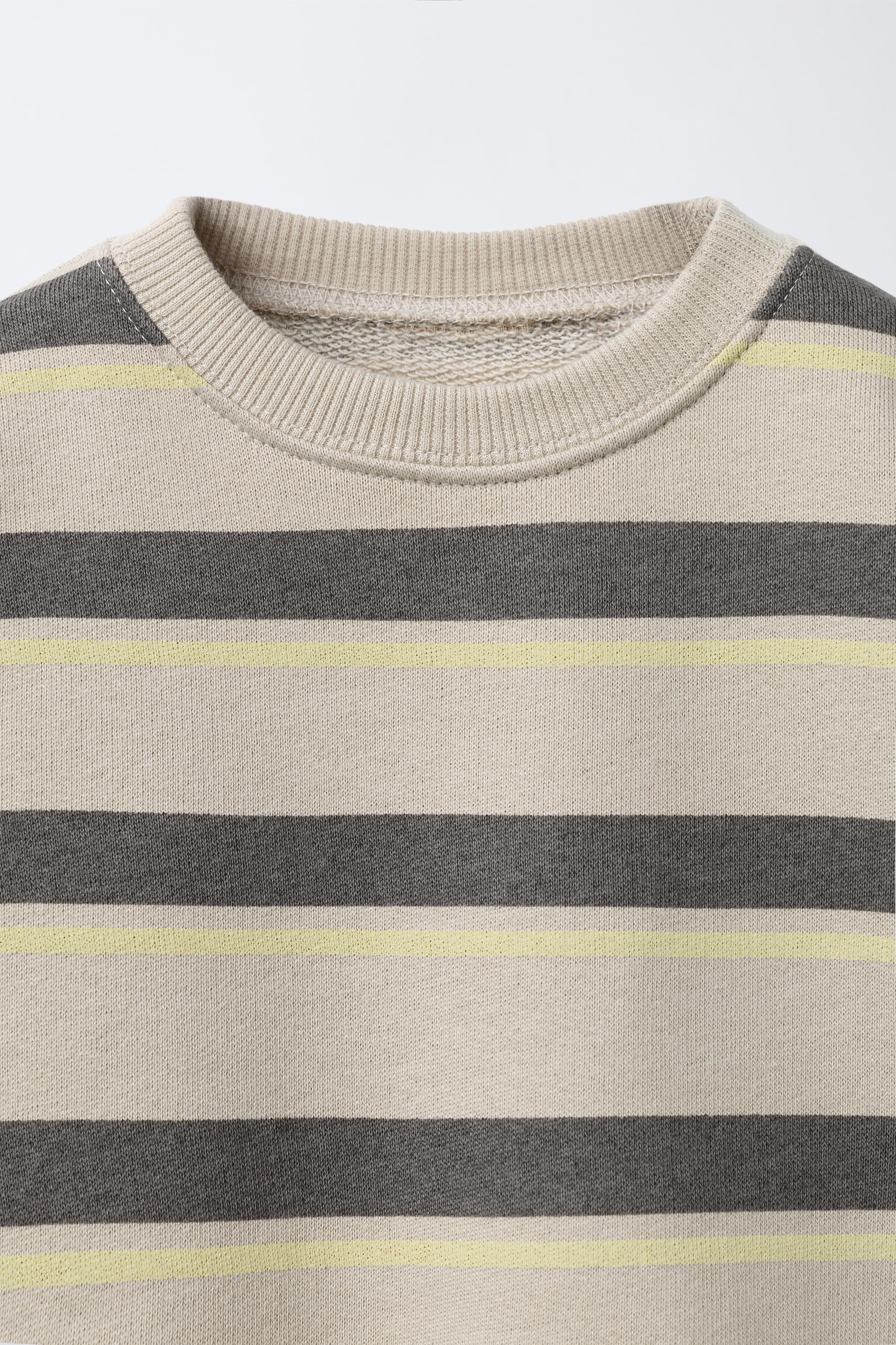 STRIPED SWEATSHIRT