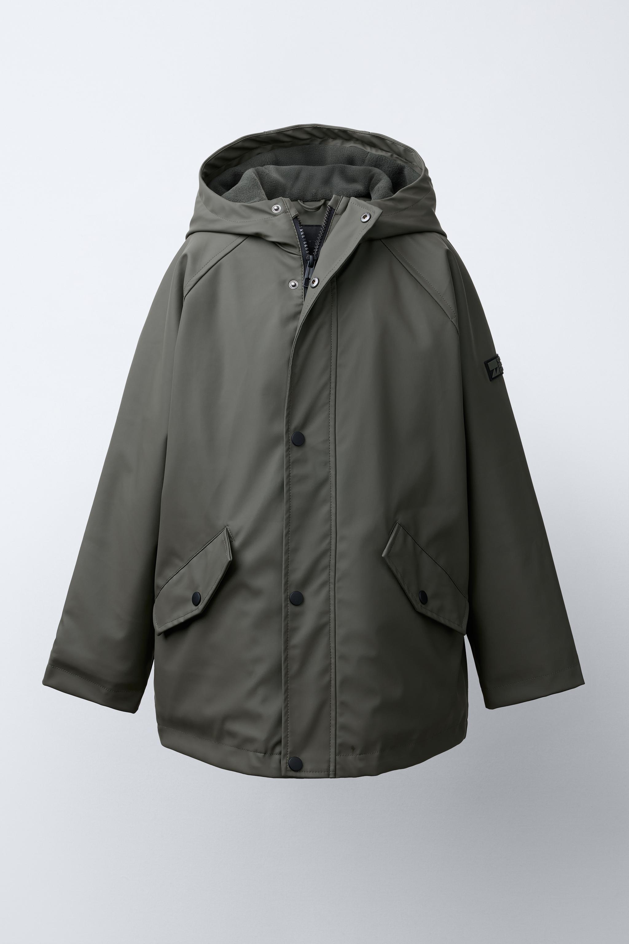 RUBBERIZED WATER REPELLENT PARKA