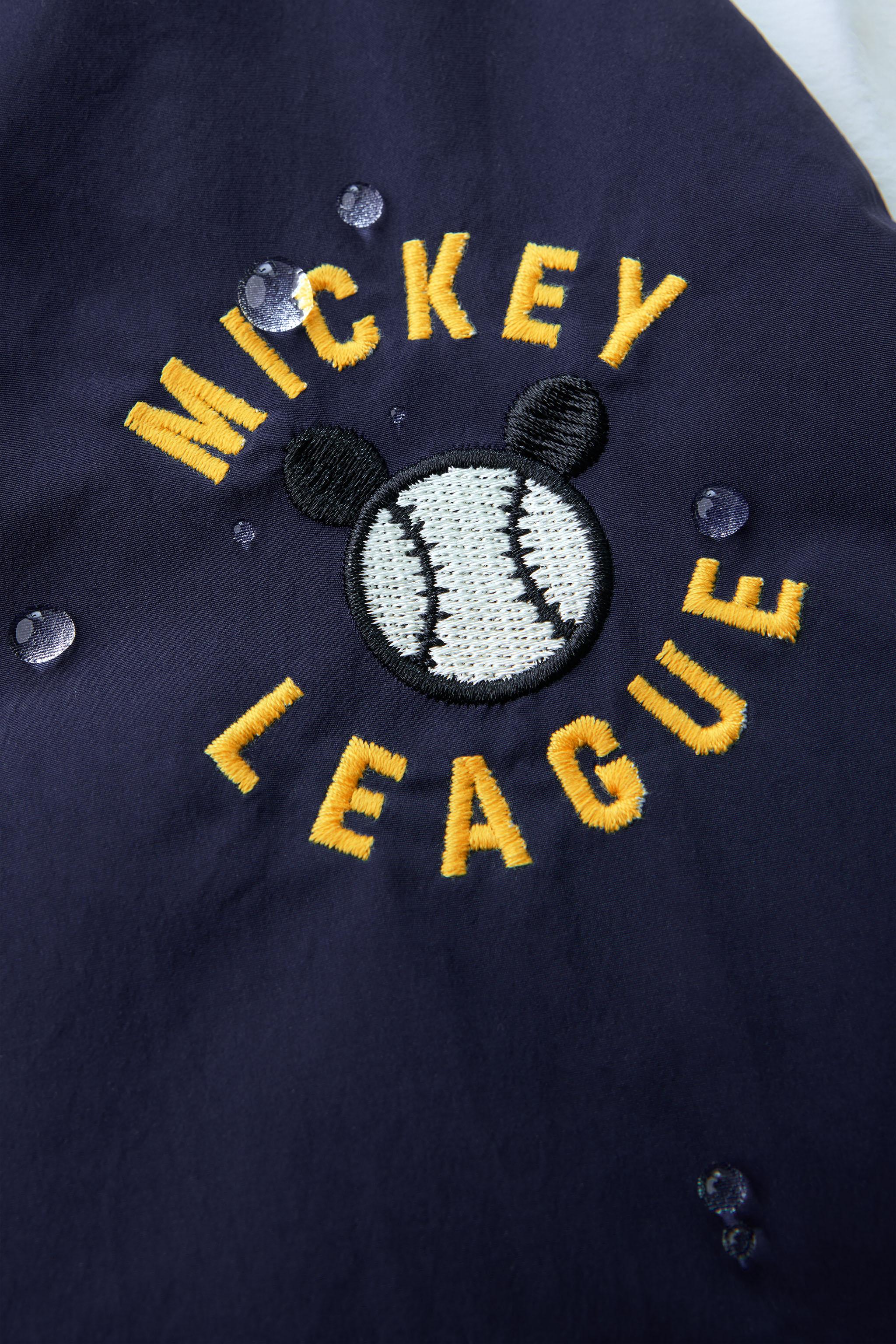 MICKEY MOUSE © DISNEY WATER-REPELLENT VARSITY BOMBER JACKET