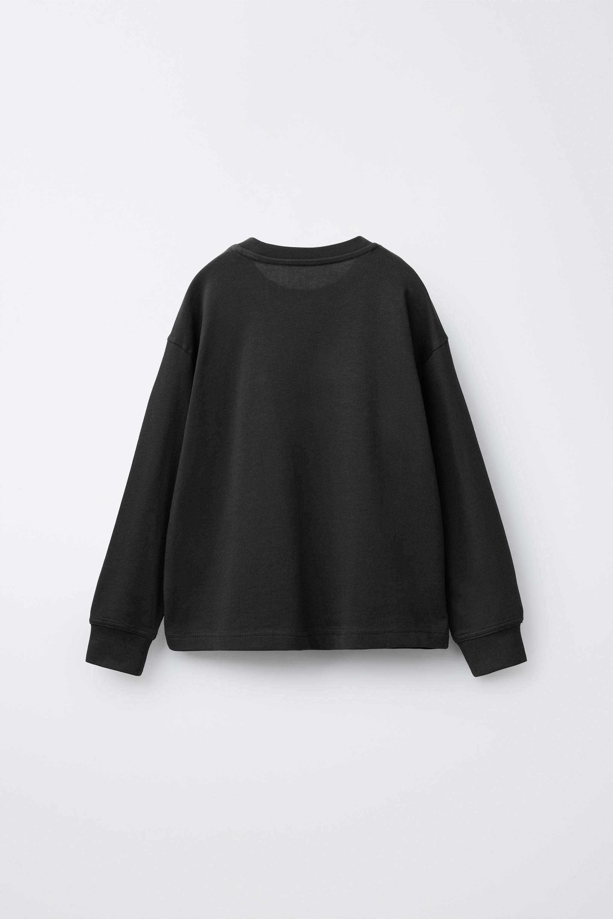 HEAVY WEIGHT EMBROIDERED TEXT T-SHIRT