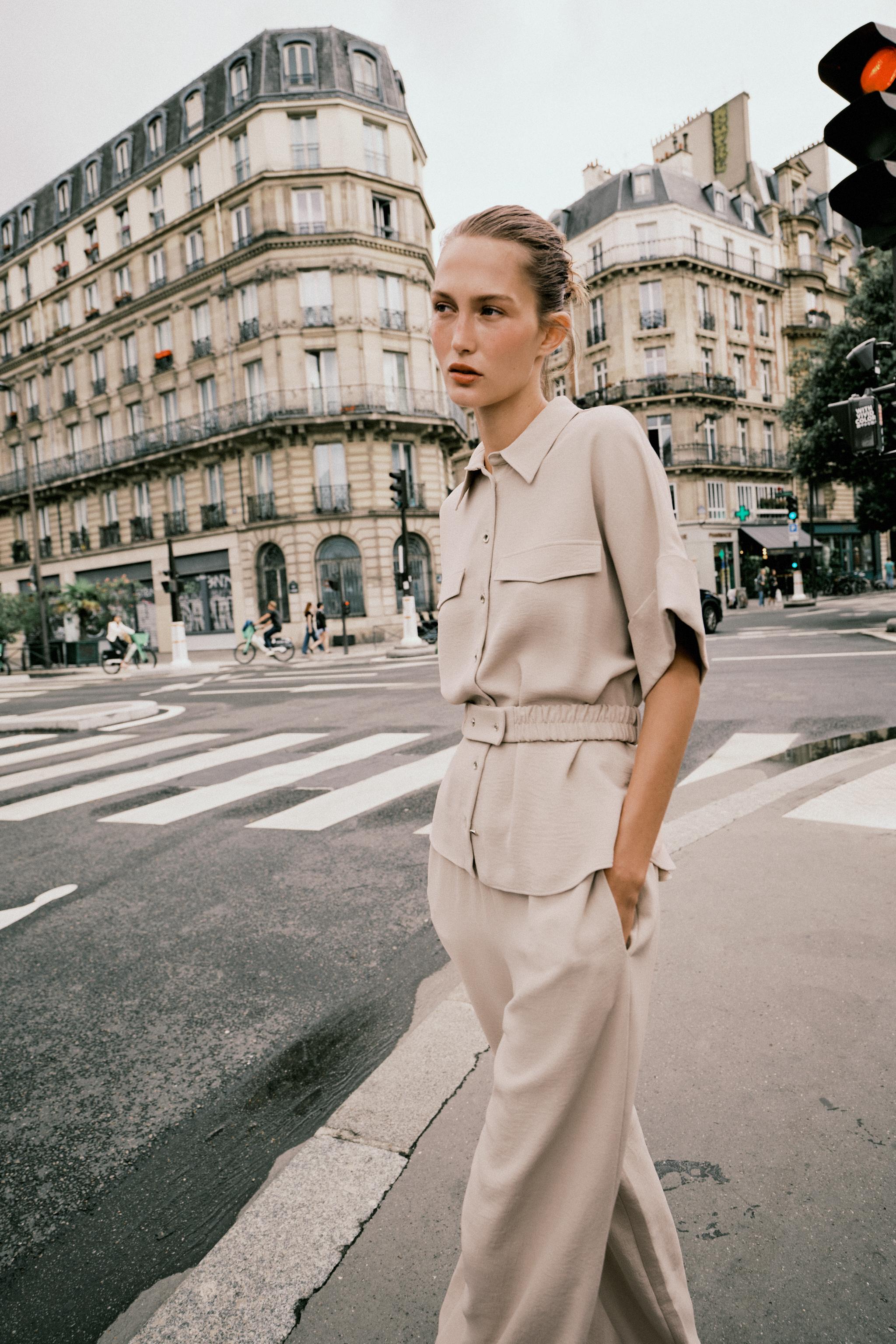 FLOWY WIDE LEG PANTS