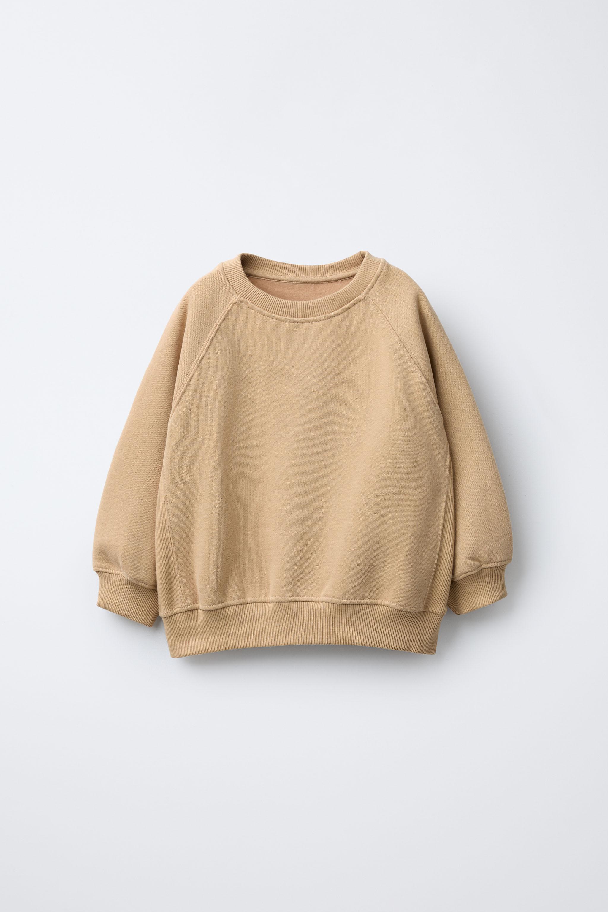 FLOCKED LOGO SWEATSHIRT