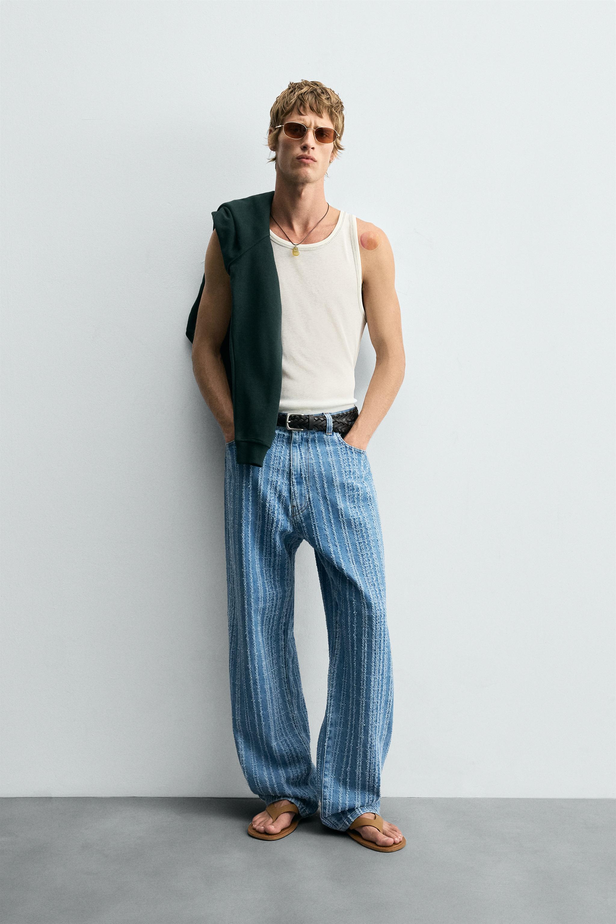 CONTRAST TOPSTITCHED TANK TOP