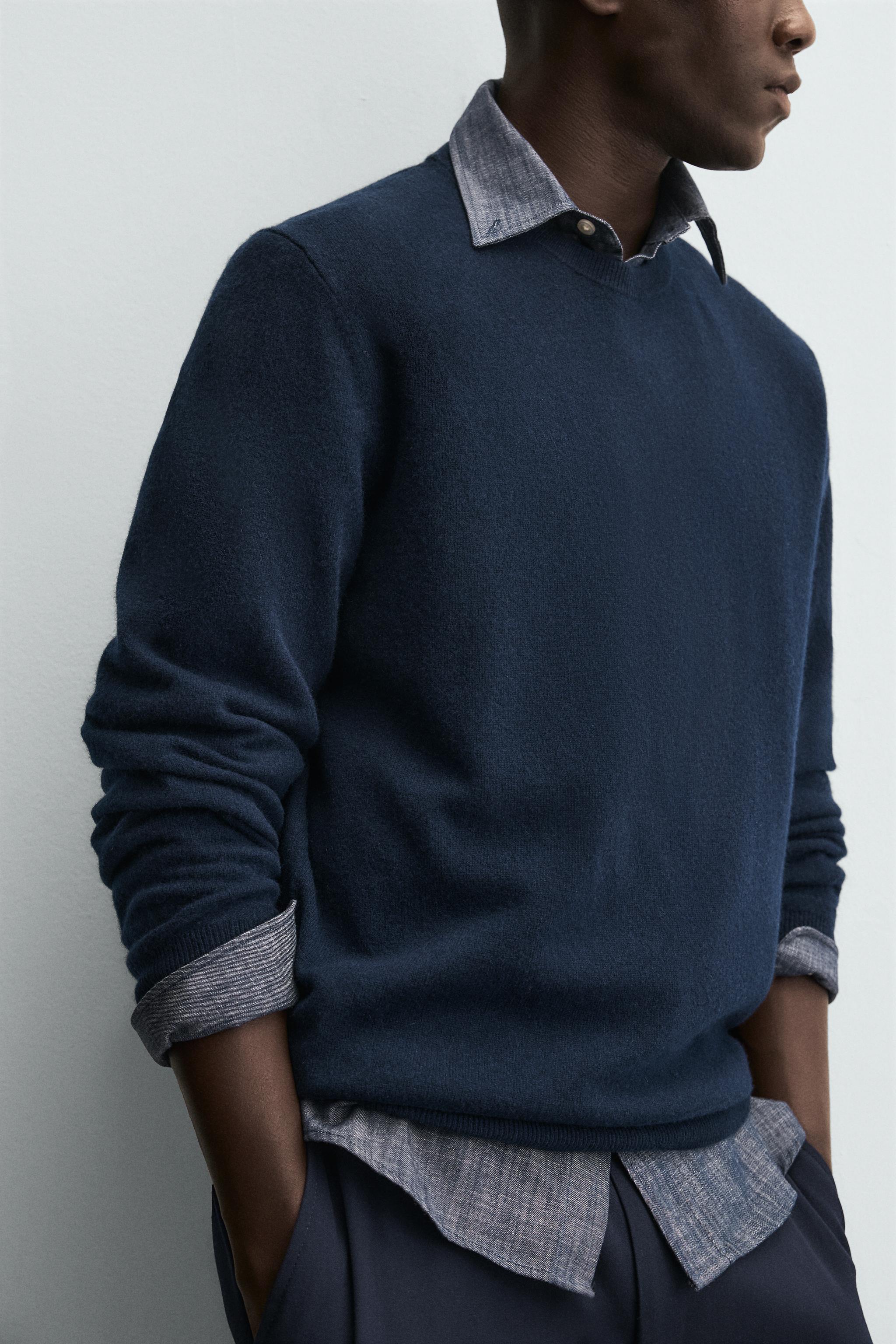 WOOL CASHMERE SWEATER