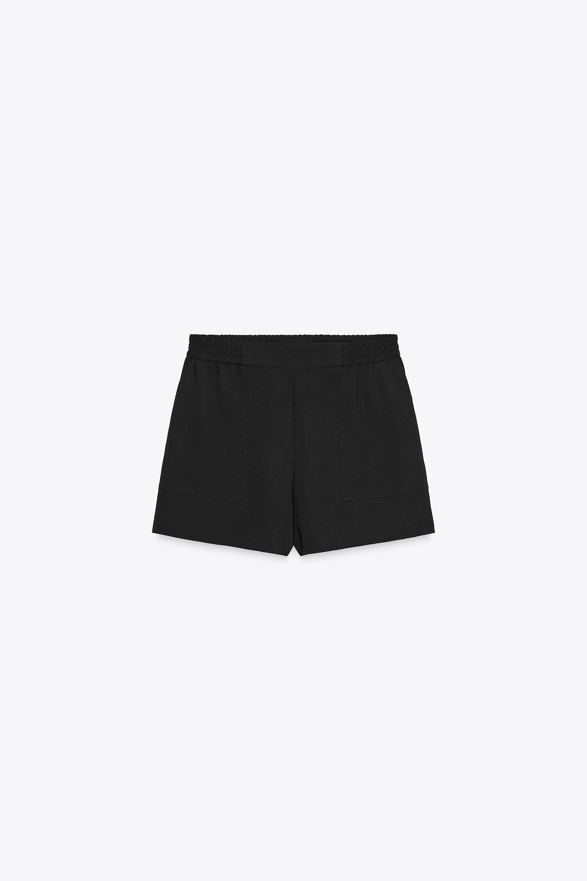 ELASTIC WAIST SHORTS