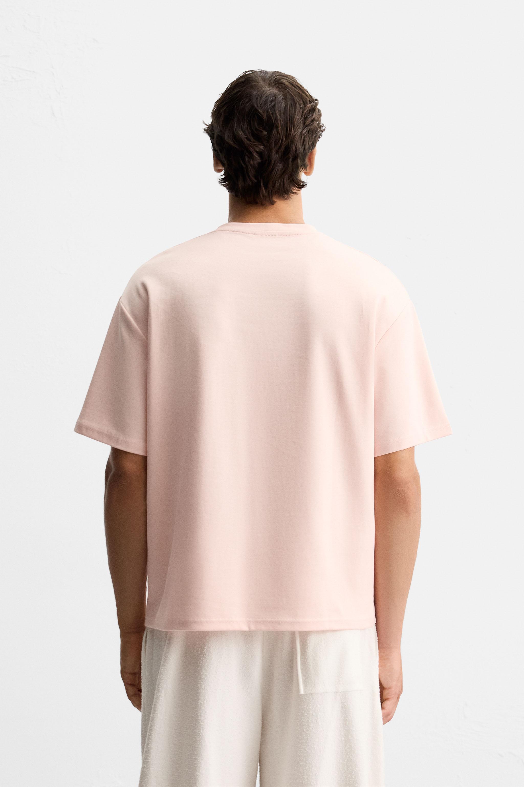 EMBROIDERED TEXT T-SHIRT