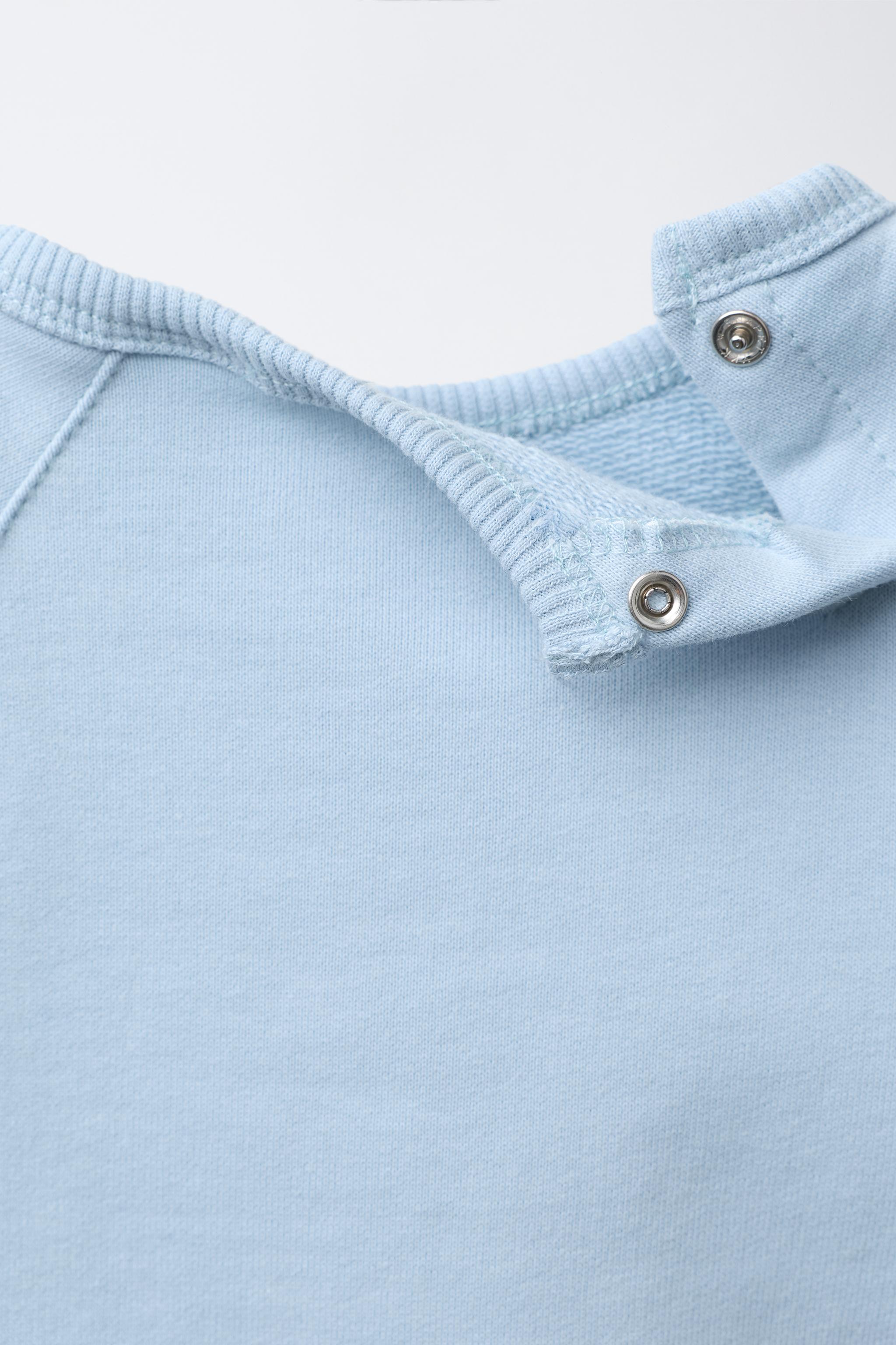 TERRY PATCH SWEATSHIRT