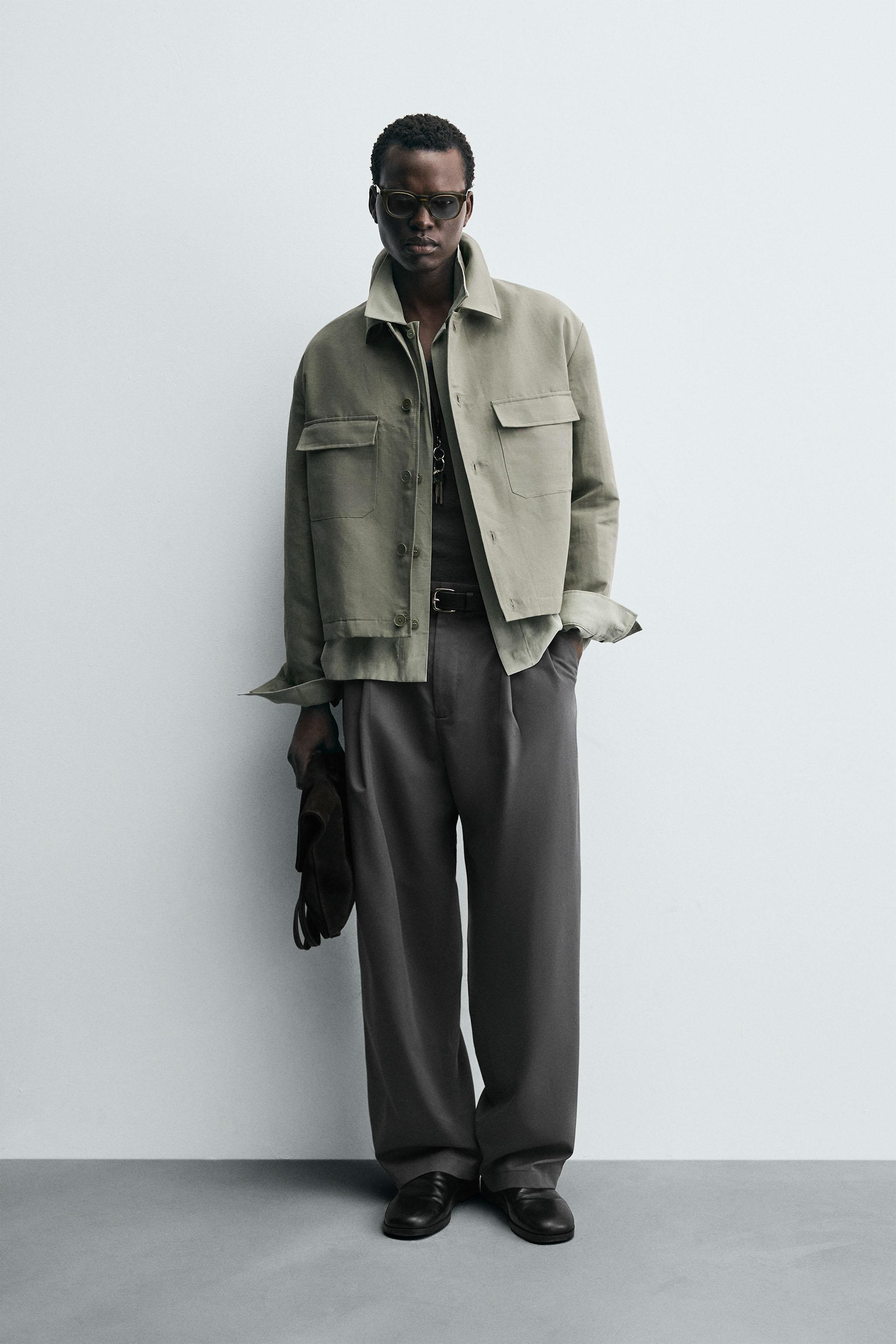 BOXY FIT POCKET OVERSHIRT