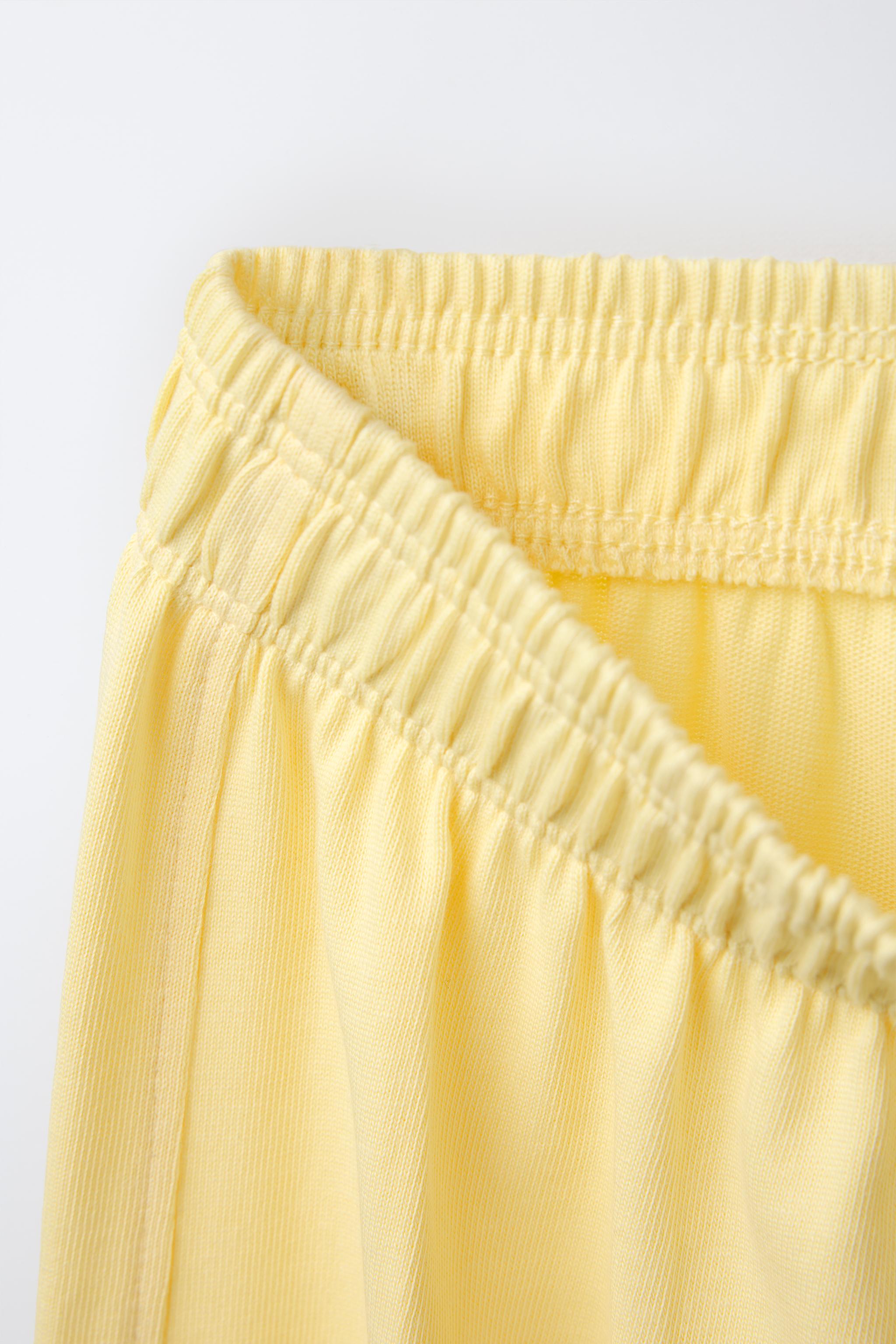 WIDE LEG HEAVY WEIGHT PLAIN PANTS