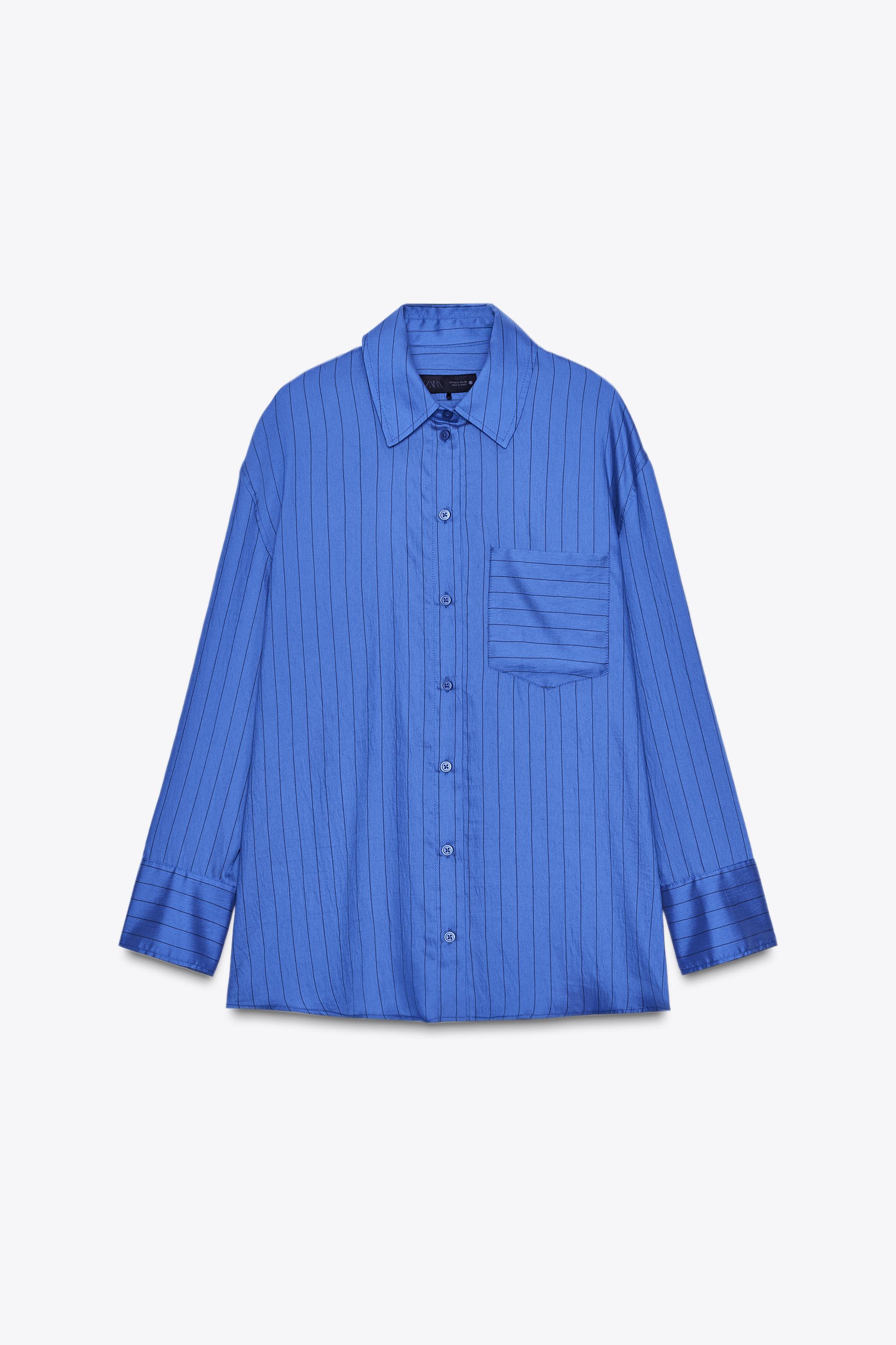 ZW COLLECTION OVERSIZED STRIPED SHIRT