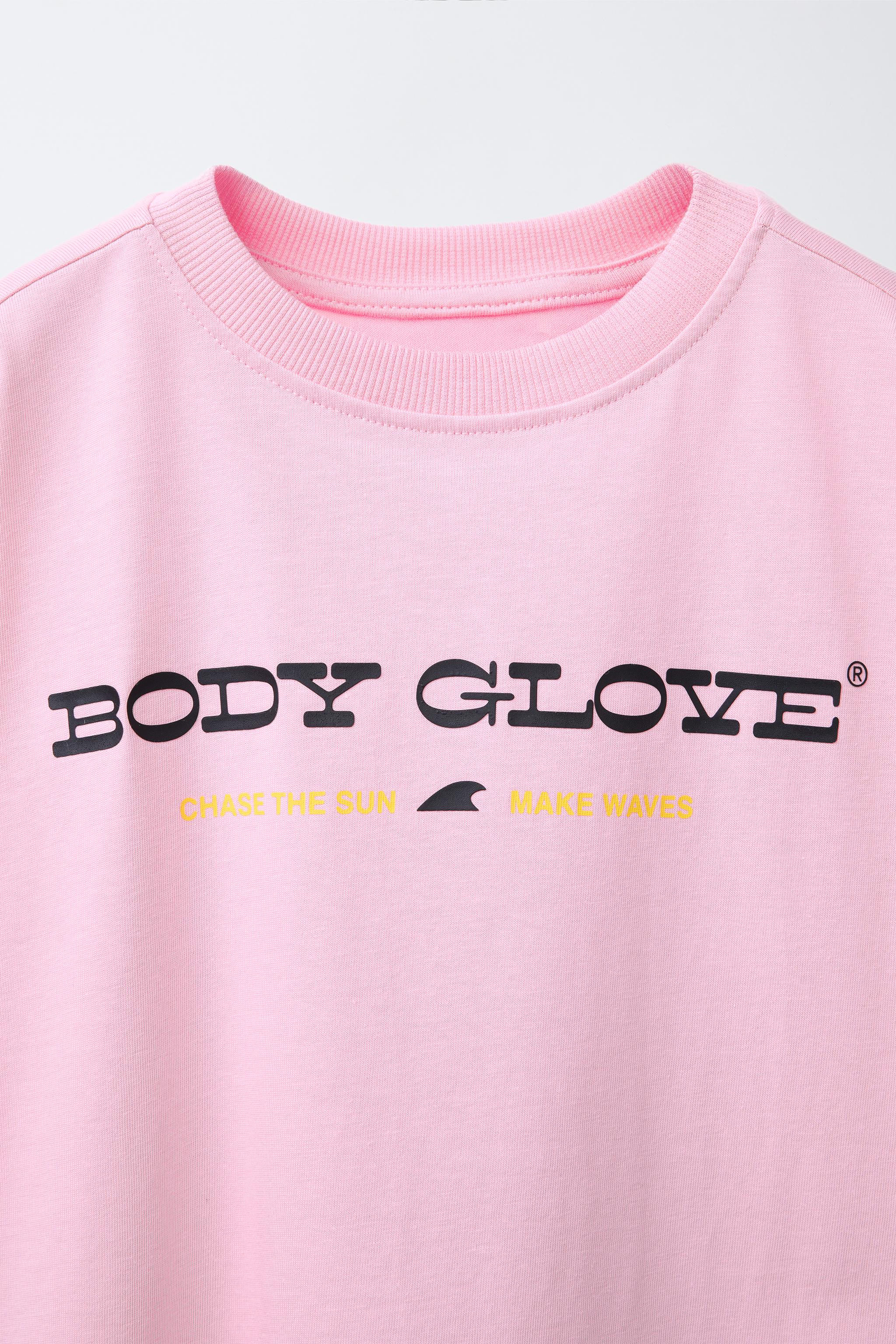 ZARA X BODY GLOVE ® RAISED PRINT T-SHIRT