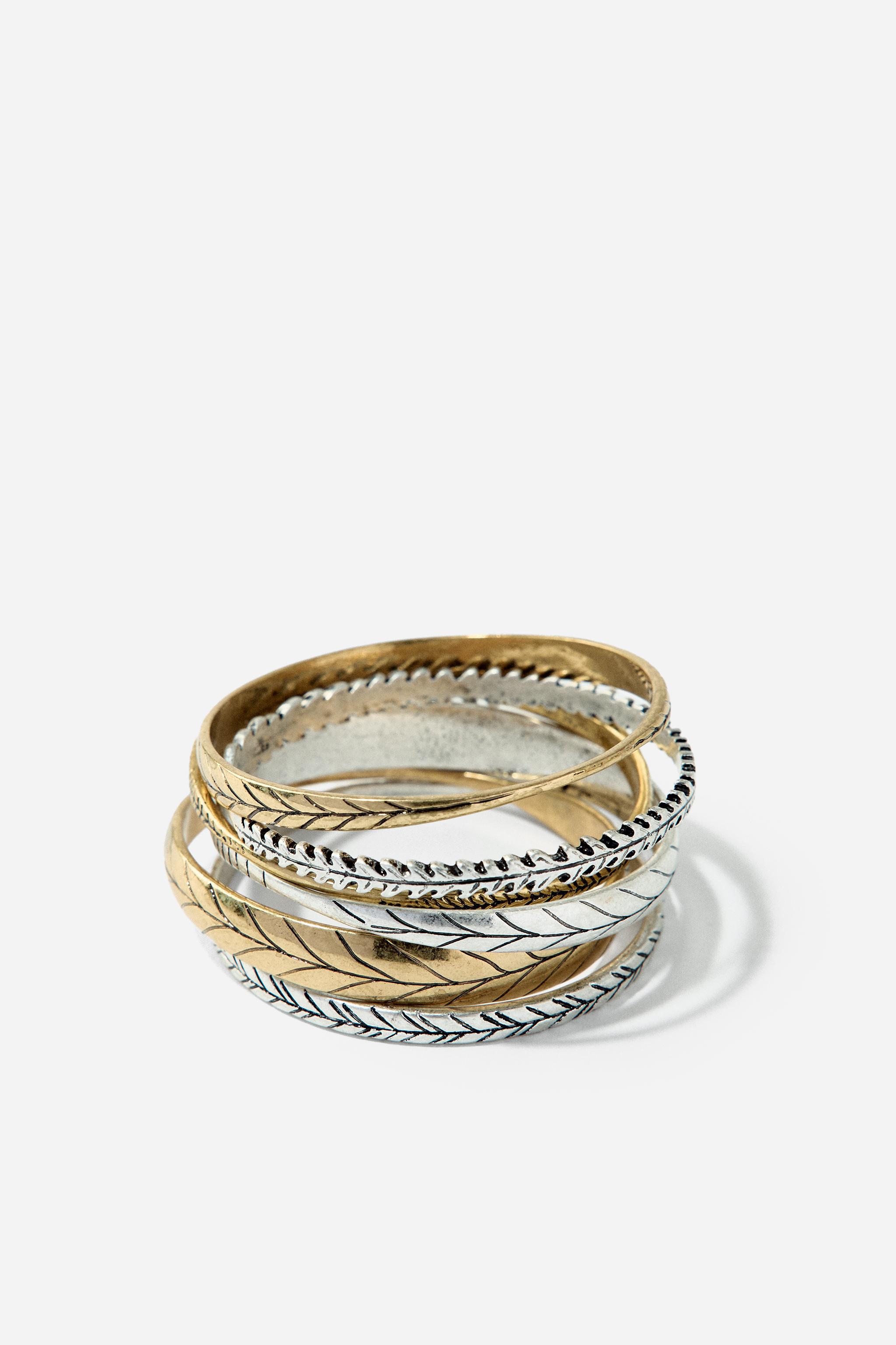 PACK OF COMBINED RIGID BRACELETS
