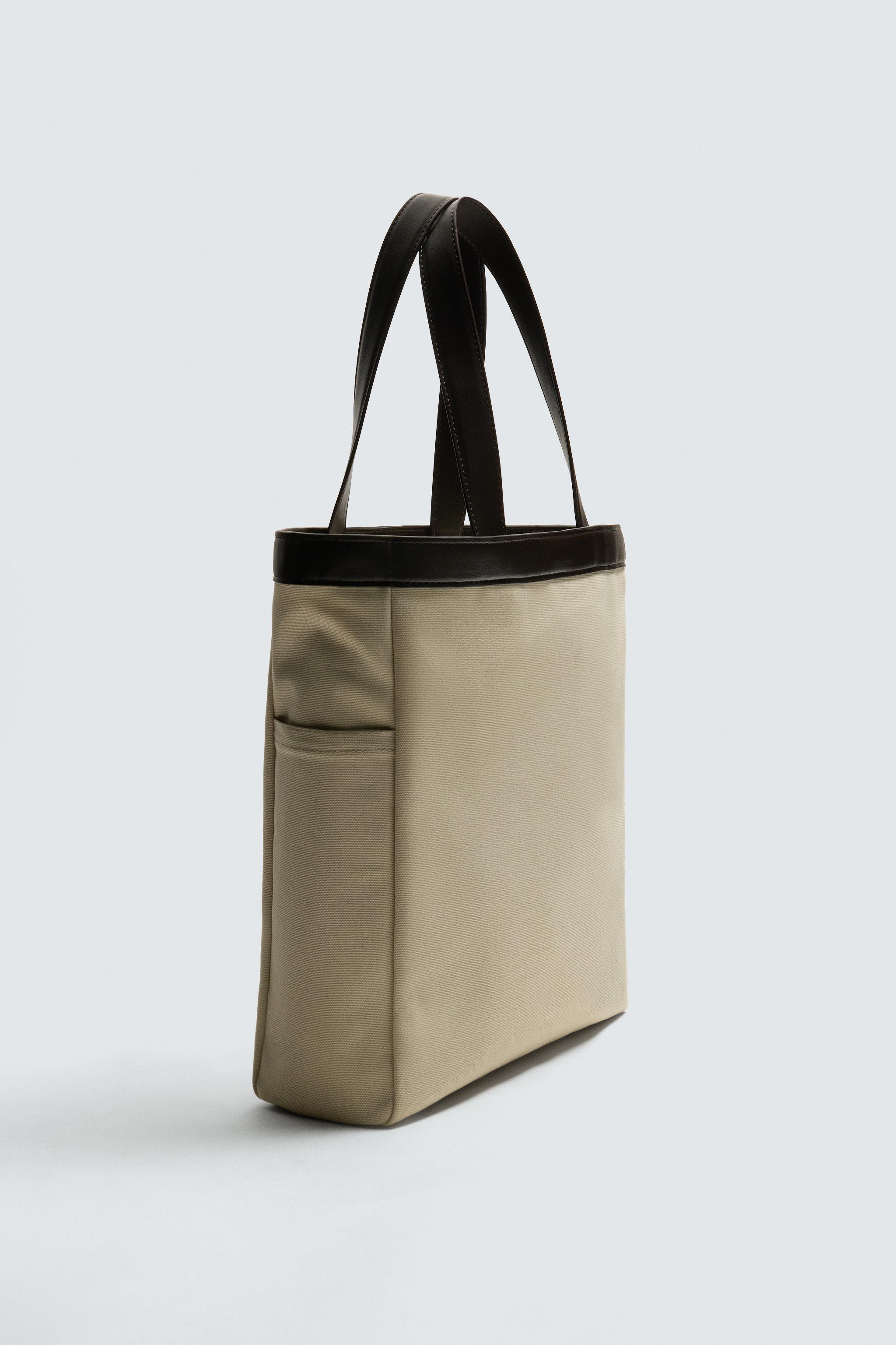 COTTON FABRIC SHOPPER