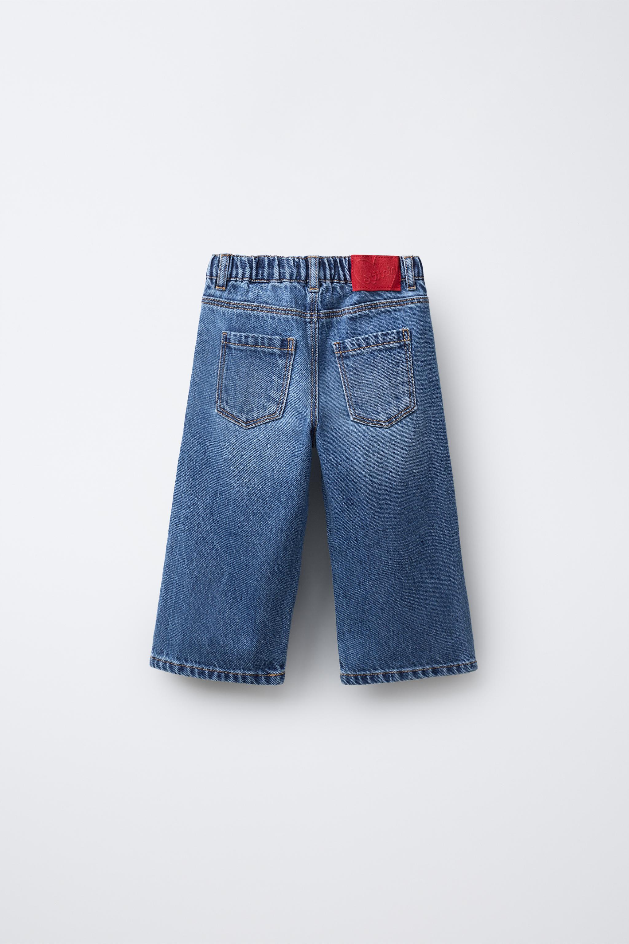 LILO & STITCH © DISNEY EMBROIDERED CULOTTE JEANS