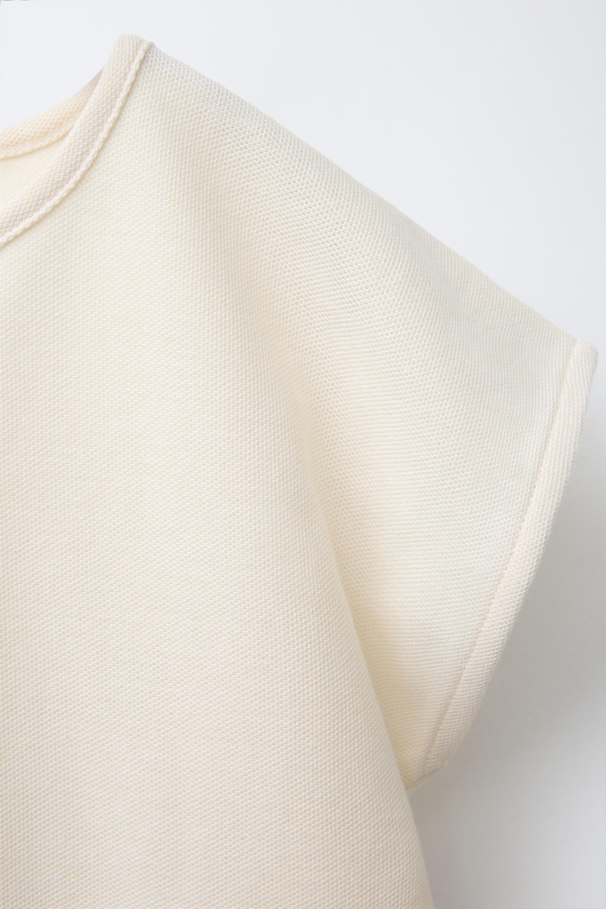 WAVY TRIM PIQUÉ T-SHIRT