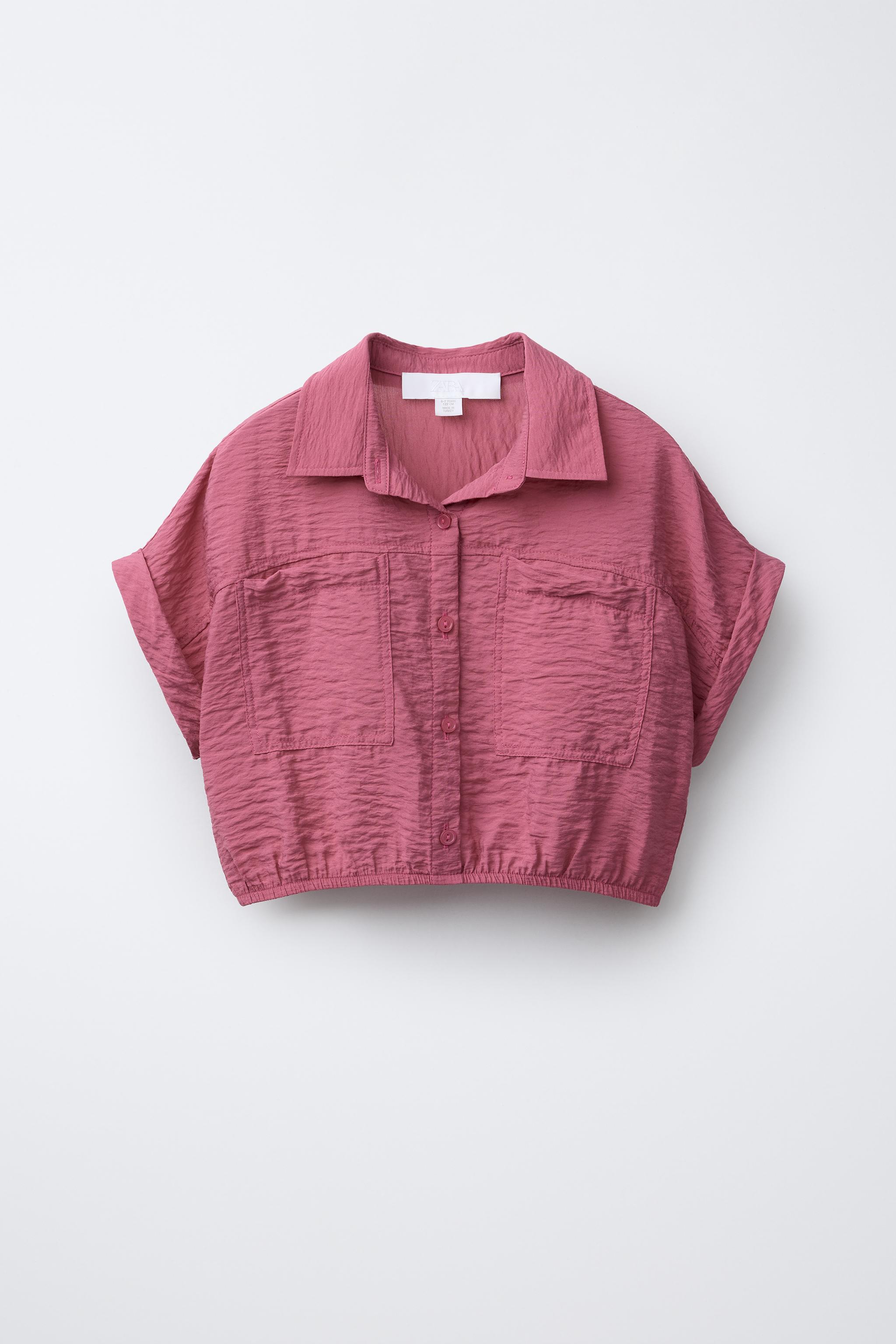 FLOWY SHIRT WITH ELASTIC