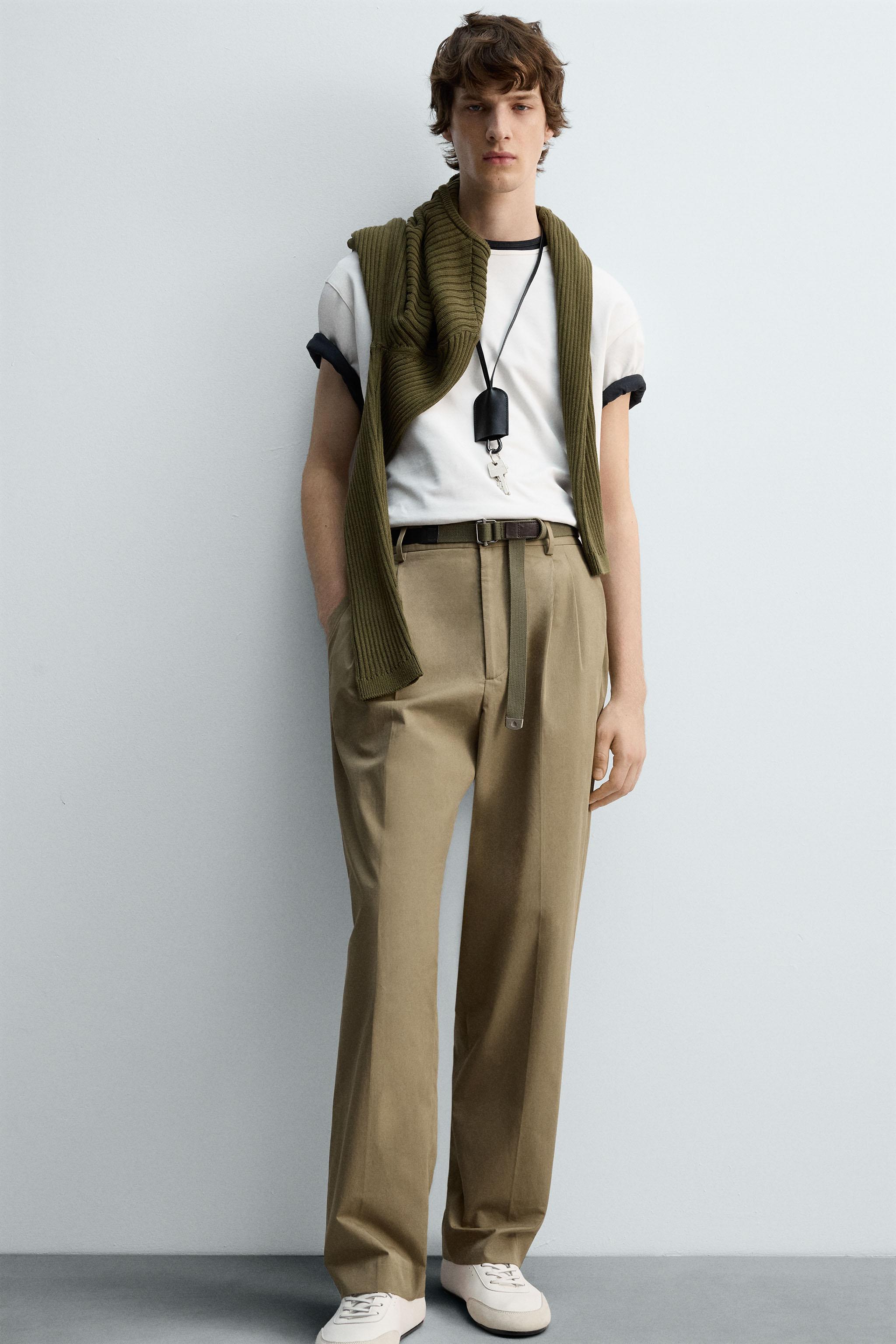 LIMITED EDITION RELAXED FIT PLEATED PANTS