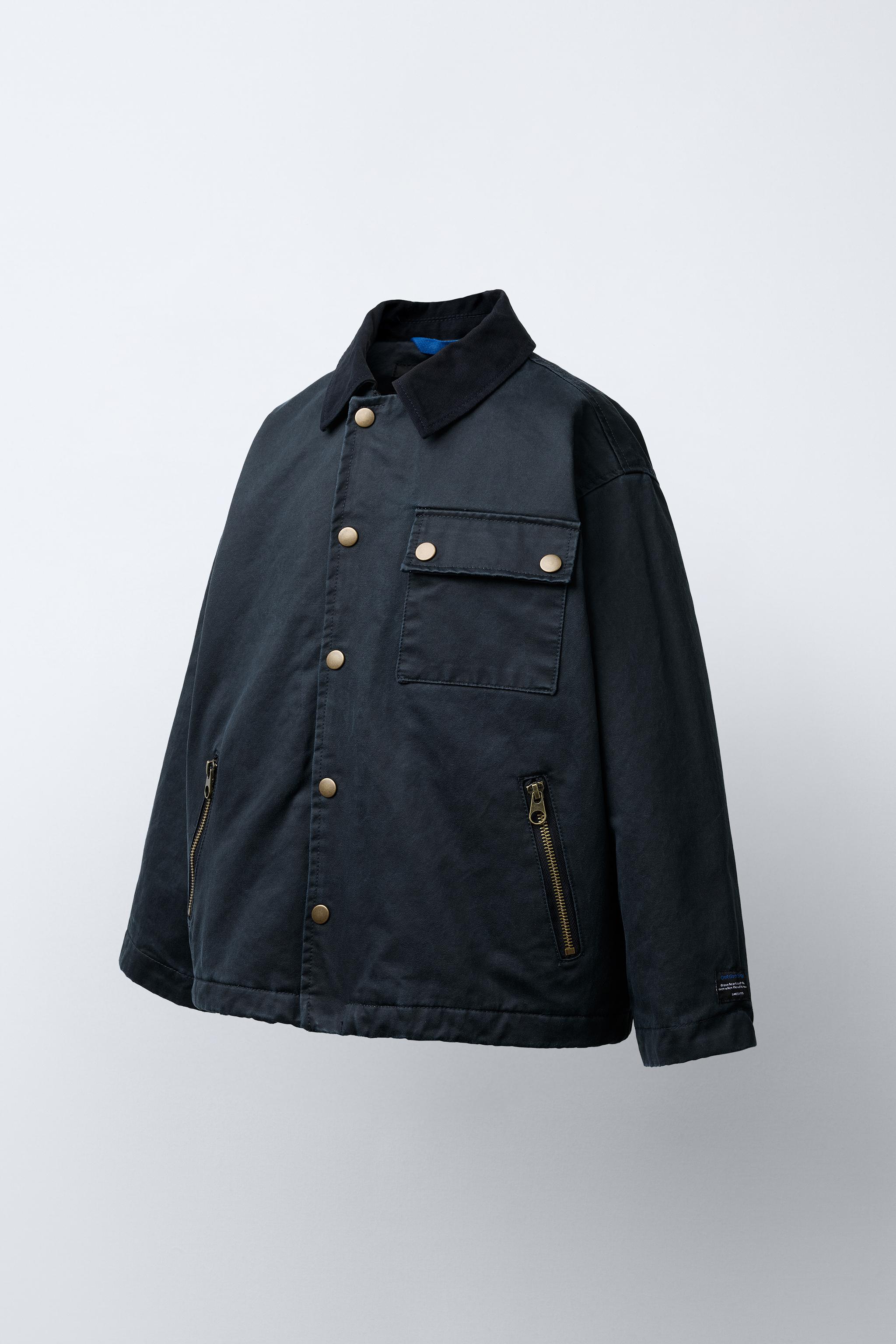 WAXED PARKA WITH POCKETS