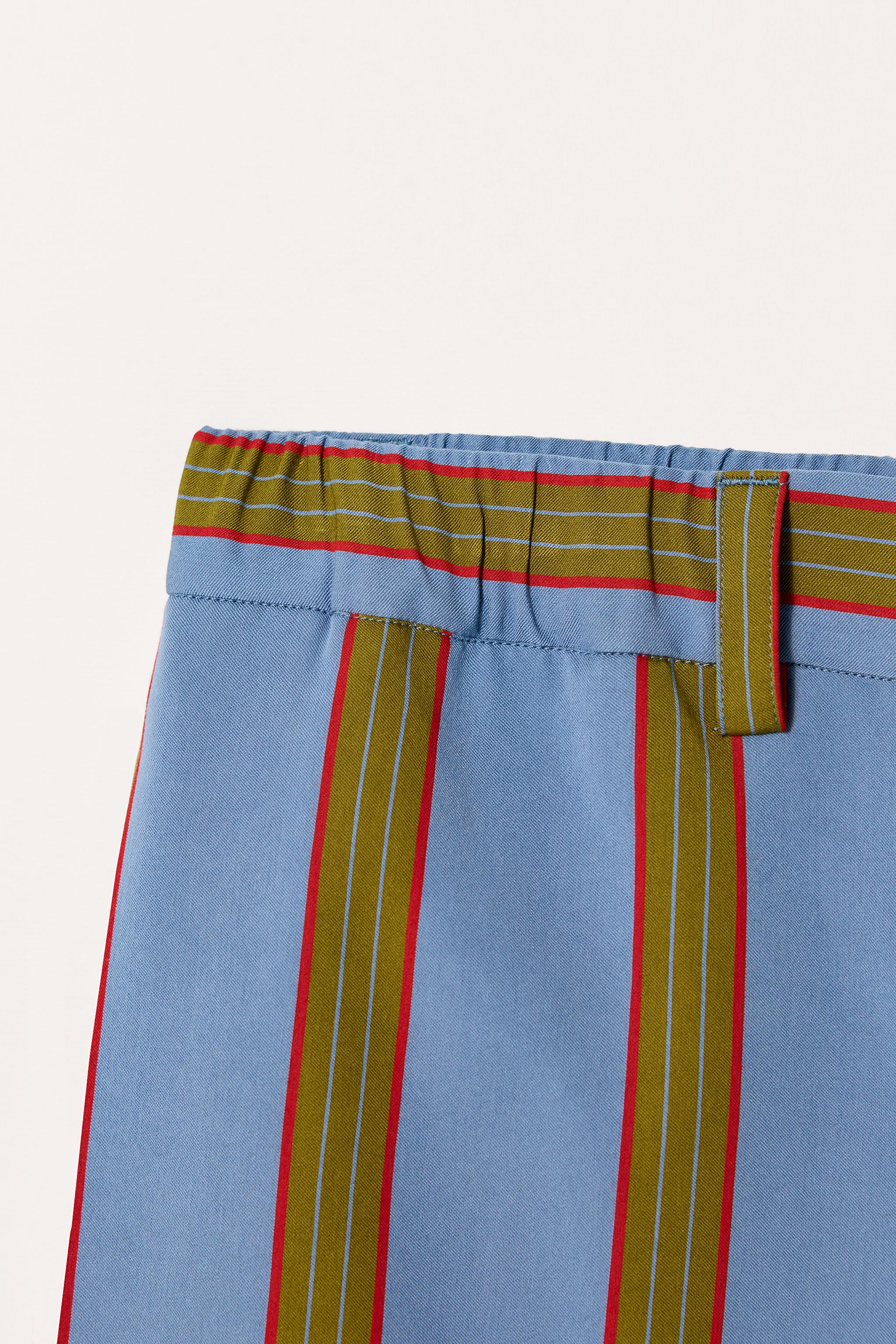 RELAXED FIT STRIPED SHORTS LIMITED EDITION