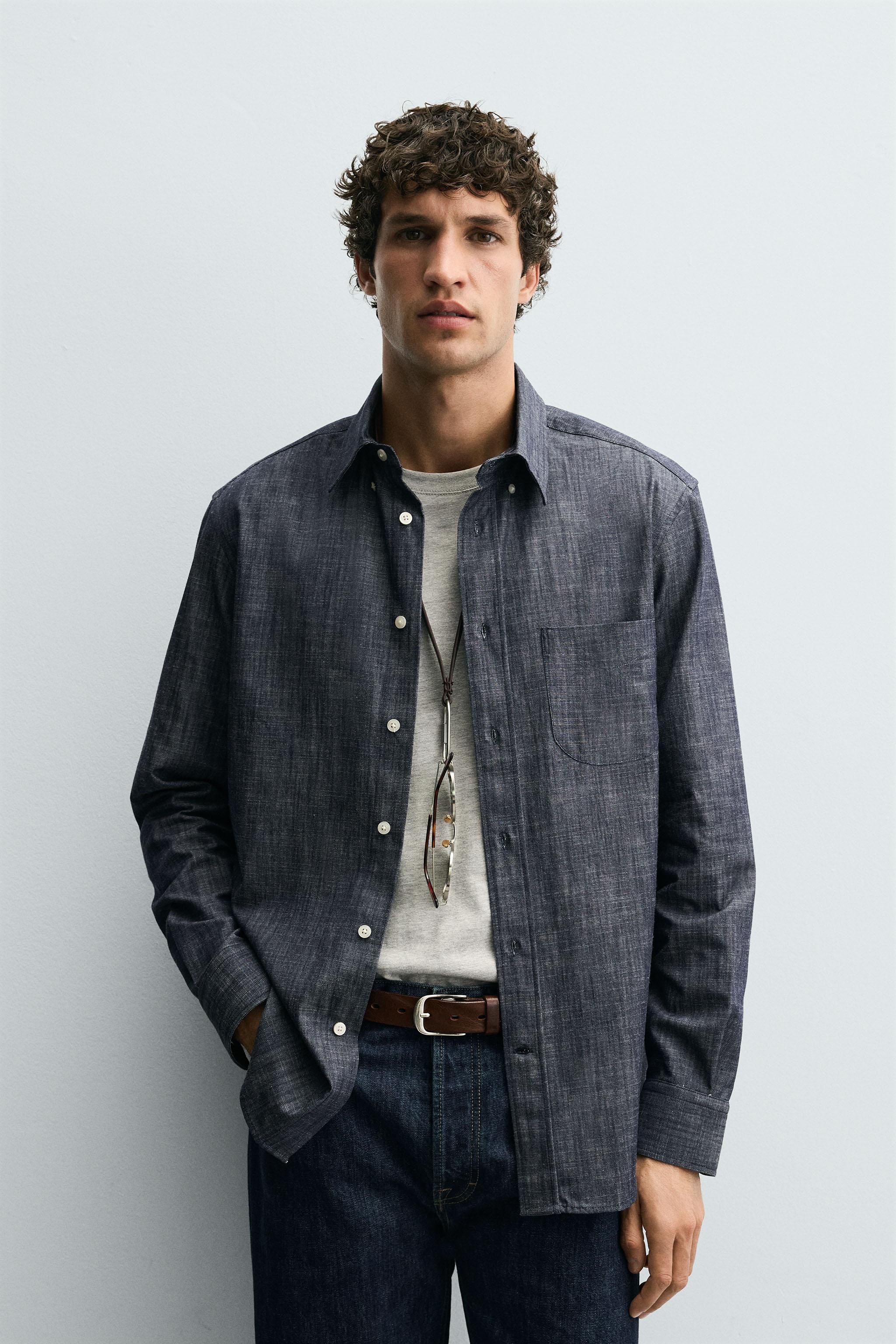 REGULAR FIT BUTTON-DOWN COLLAR SHIRT