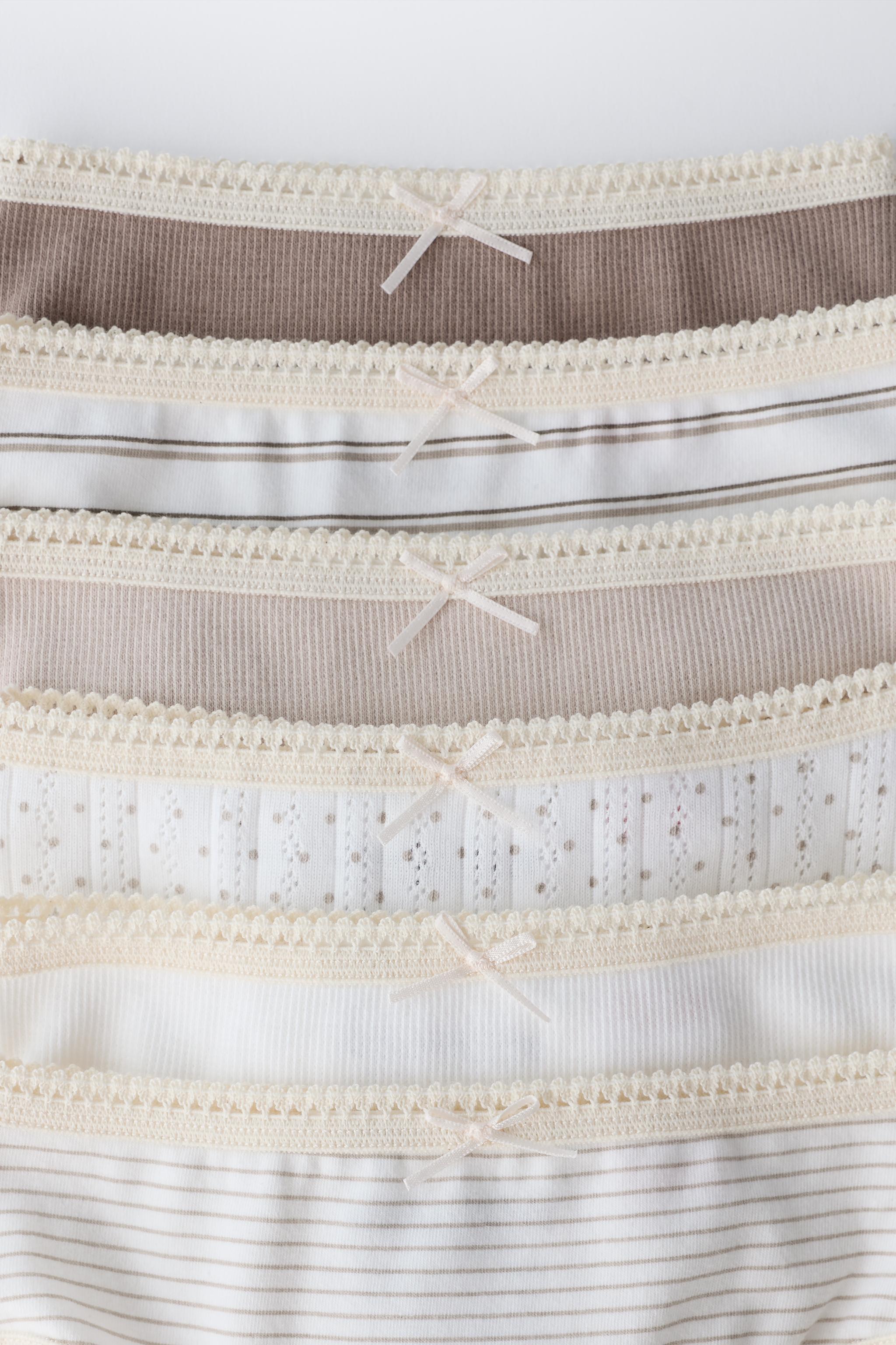 2-6 YEARS/ SIX-PACK OF PRINTED UNDERWEAR