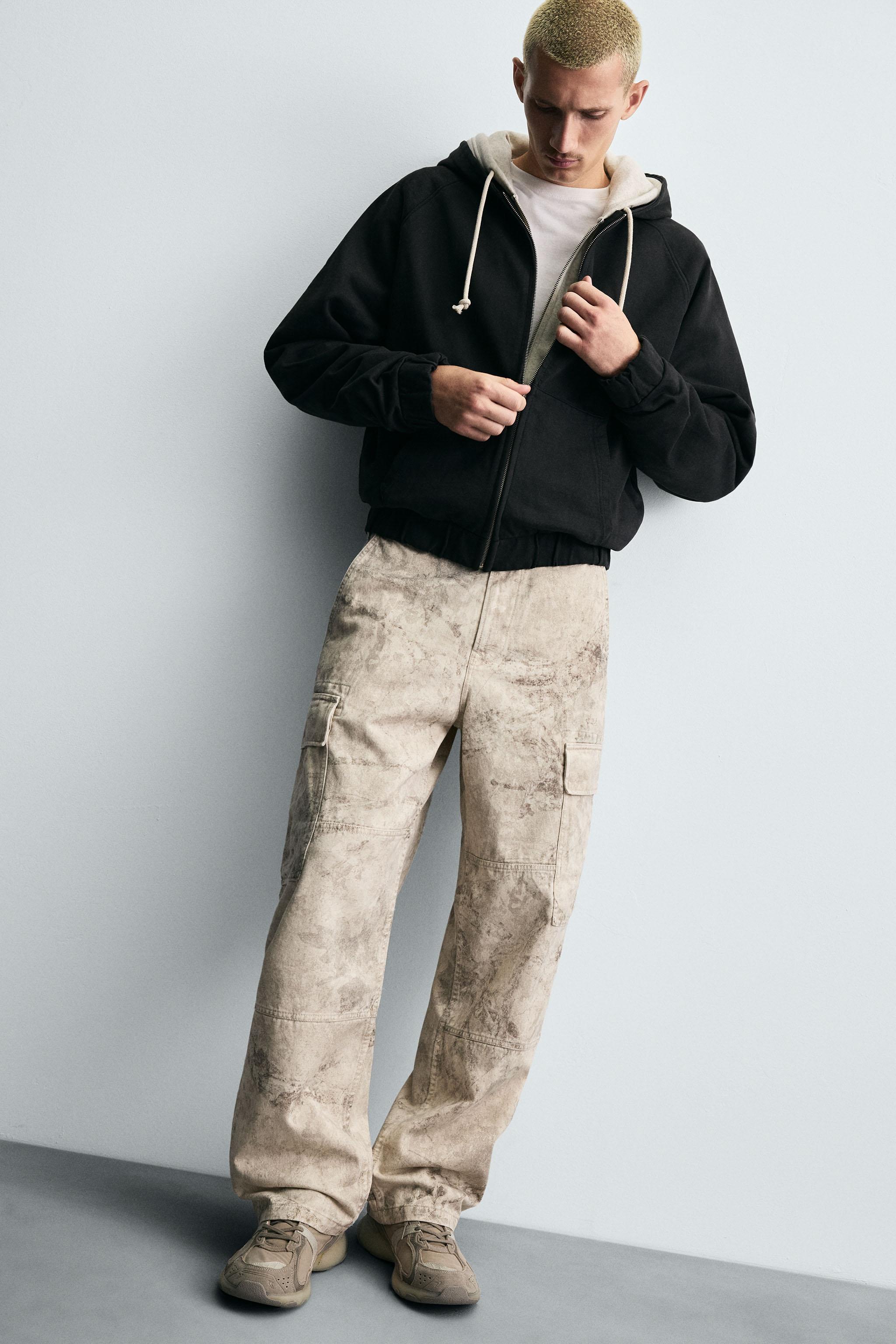 STRAIGHT FIT CARGO PANTS