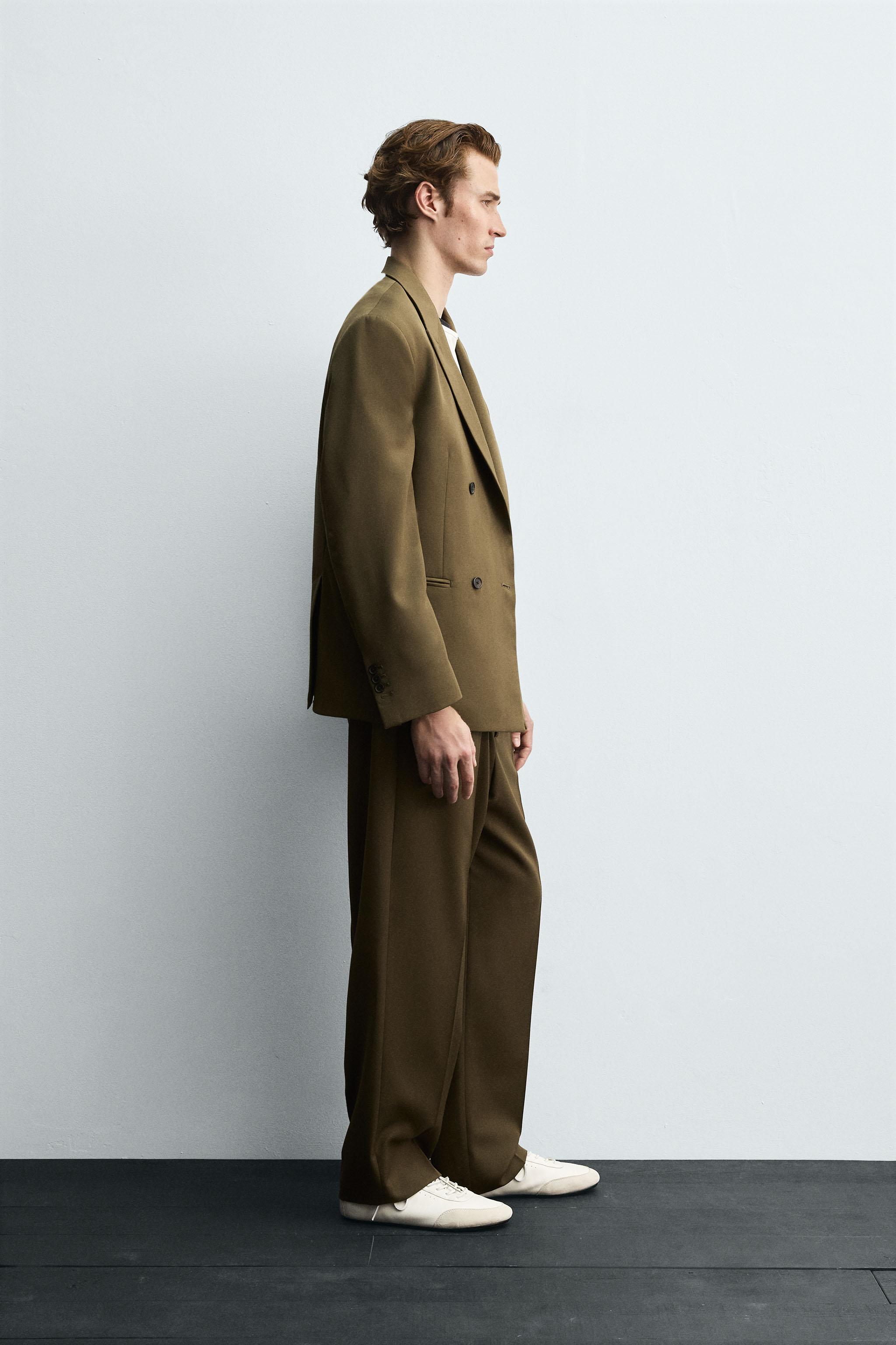 LIMITED EDITION PLEATED SUIT PANTS