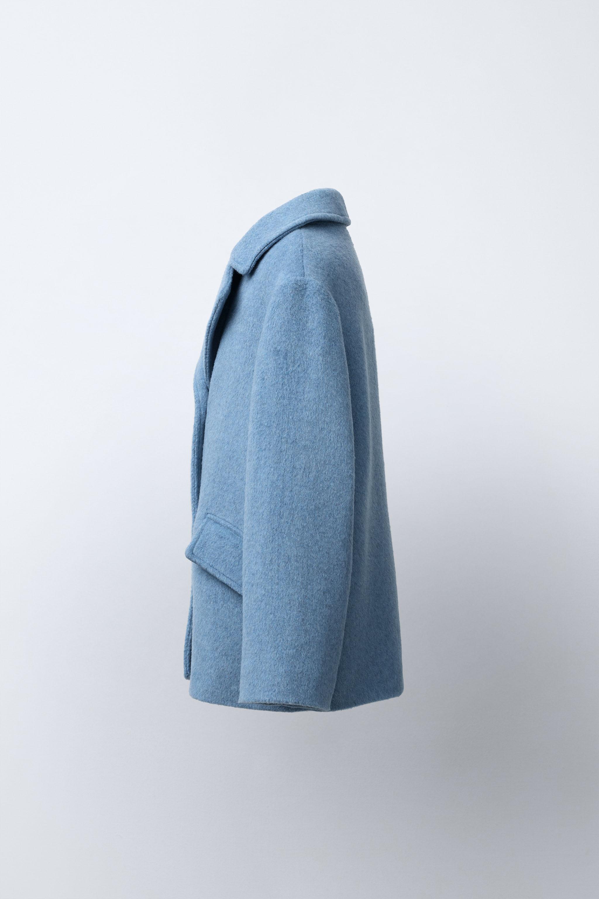 WOOL CLOTH COAT WITH WOOL