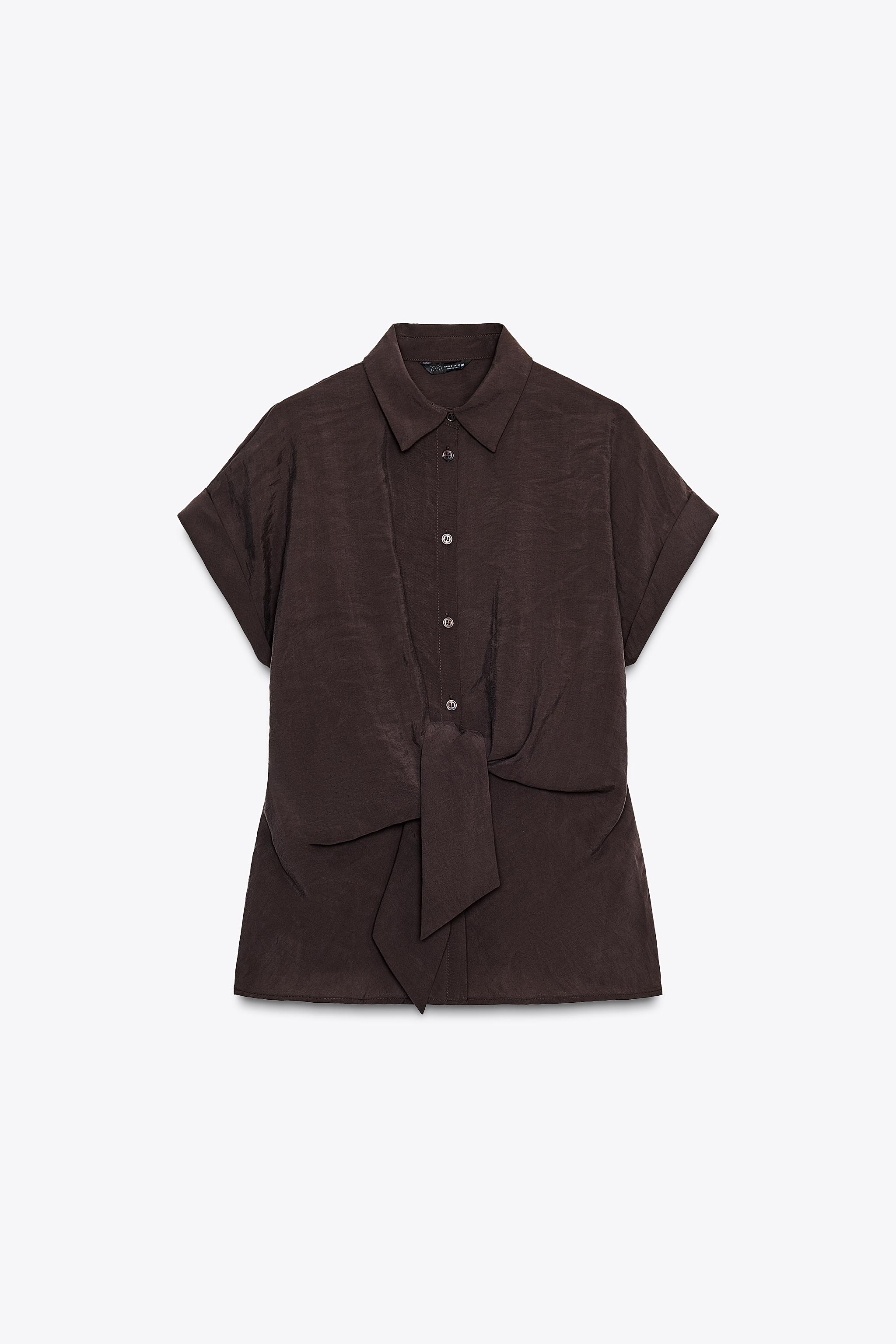 FRONT KNOT SHIRT