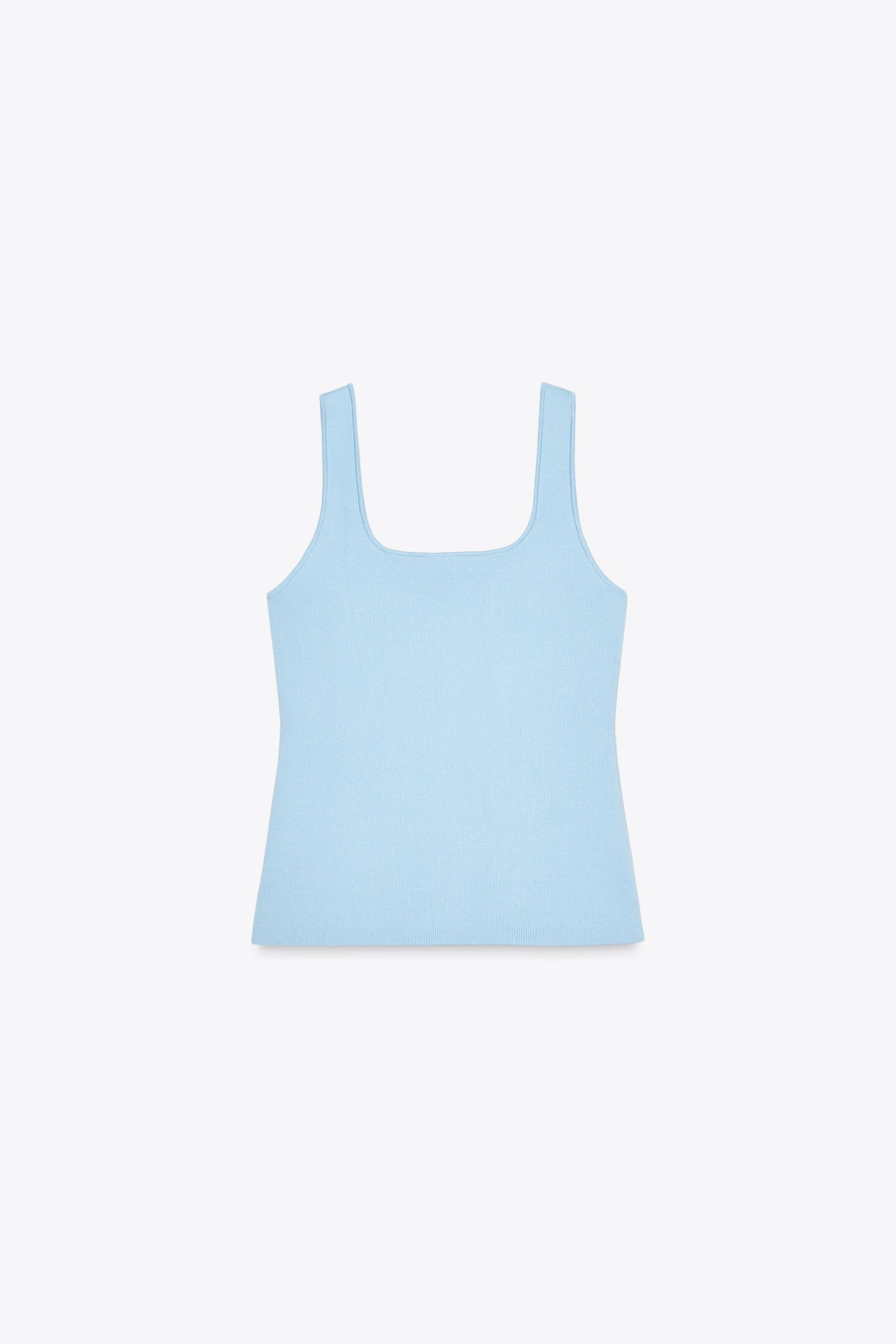 PLAIN KNIT CORSET TOP