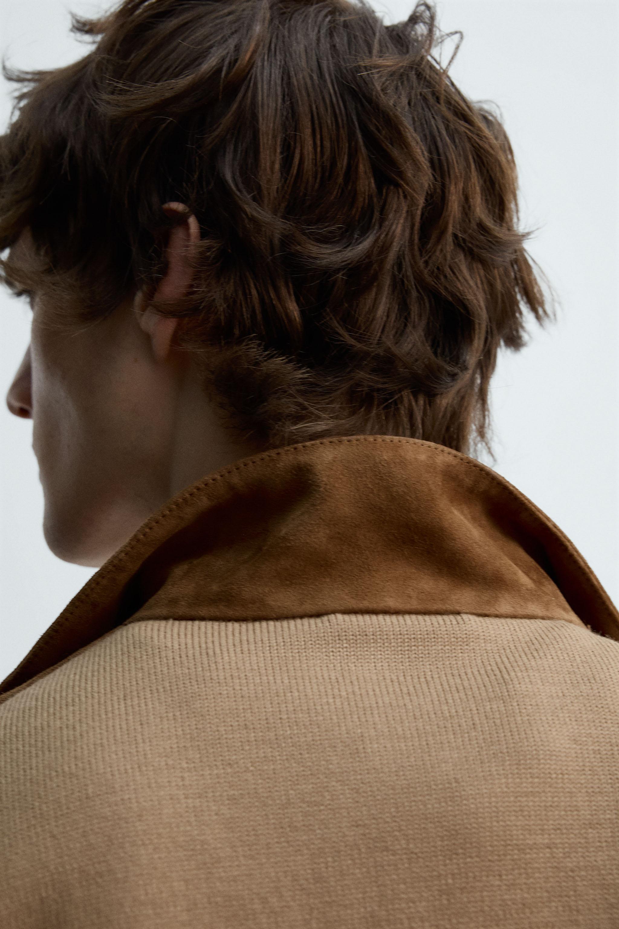 LEATHER COMBINATION JACKET LIMITED EDITION