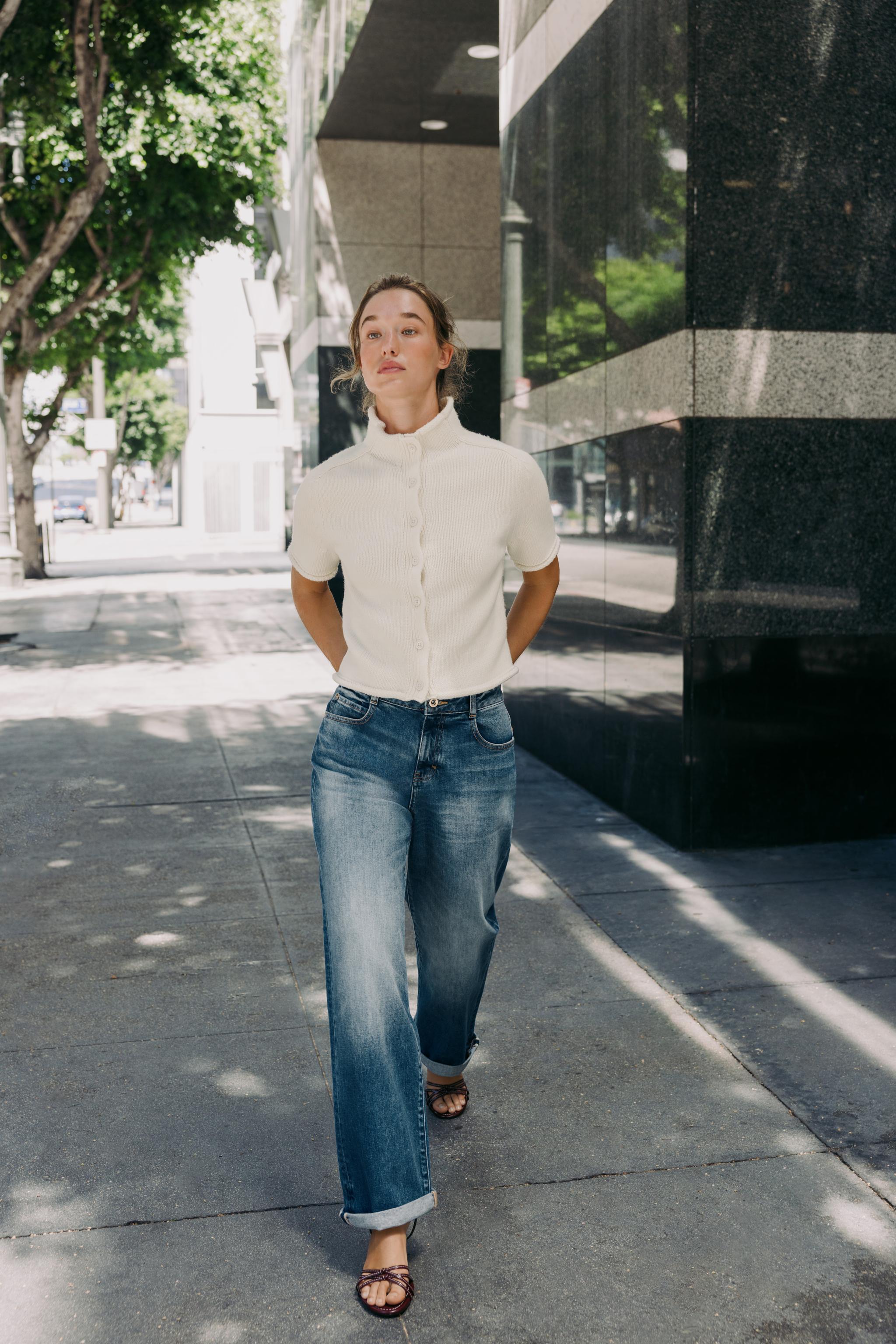 SHORT SLEEVE CARDIGAN