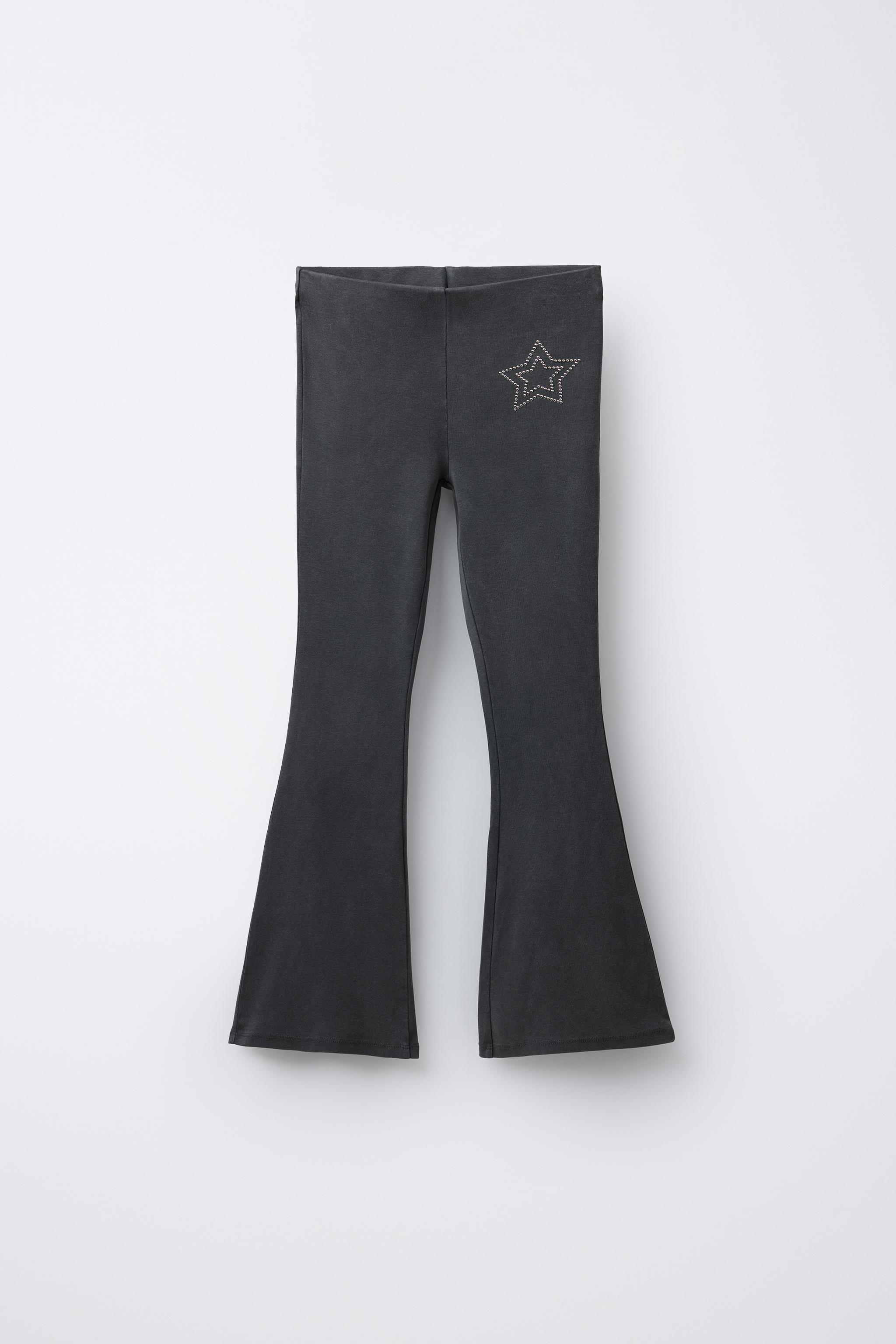 STAR WASH EFFECT FLARE LEGGINGS