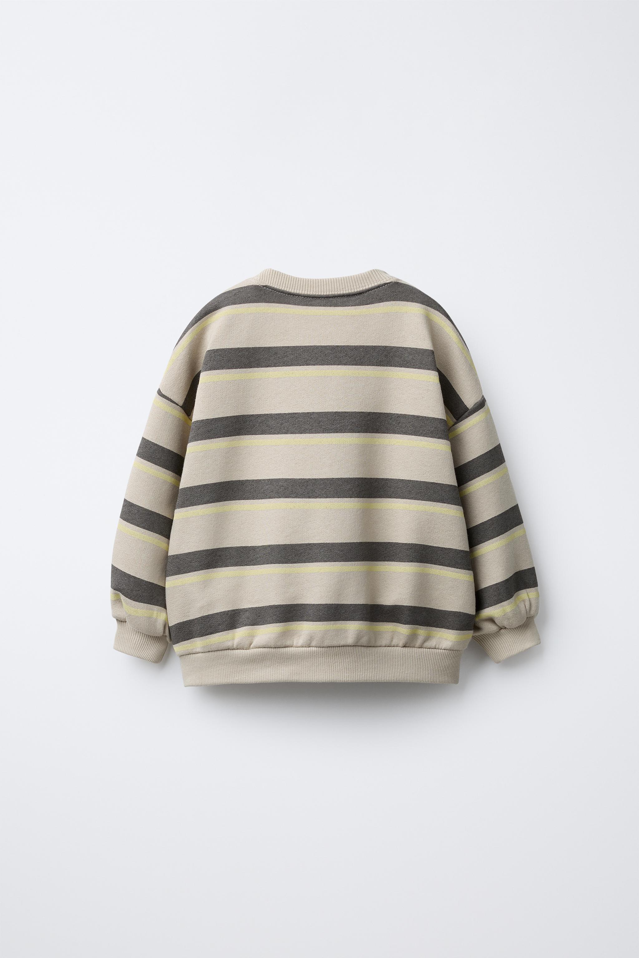 STRIPED SWEATSHIRT