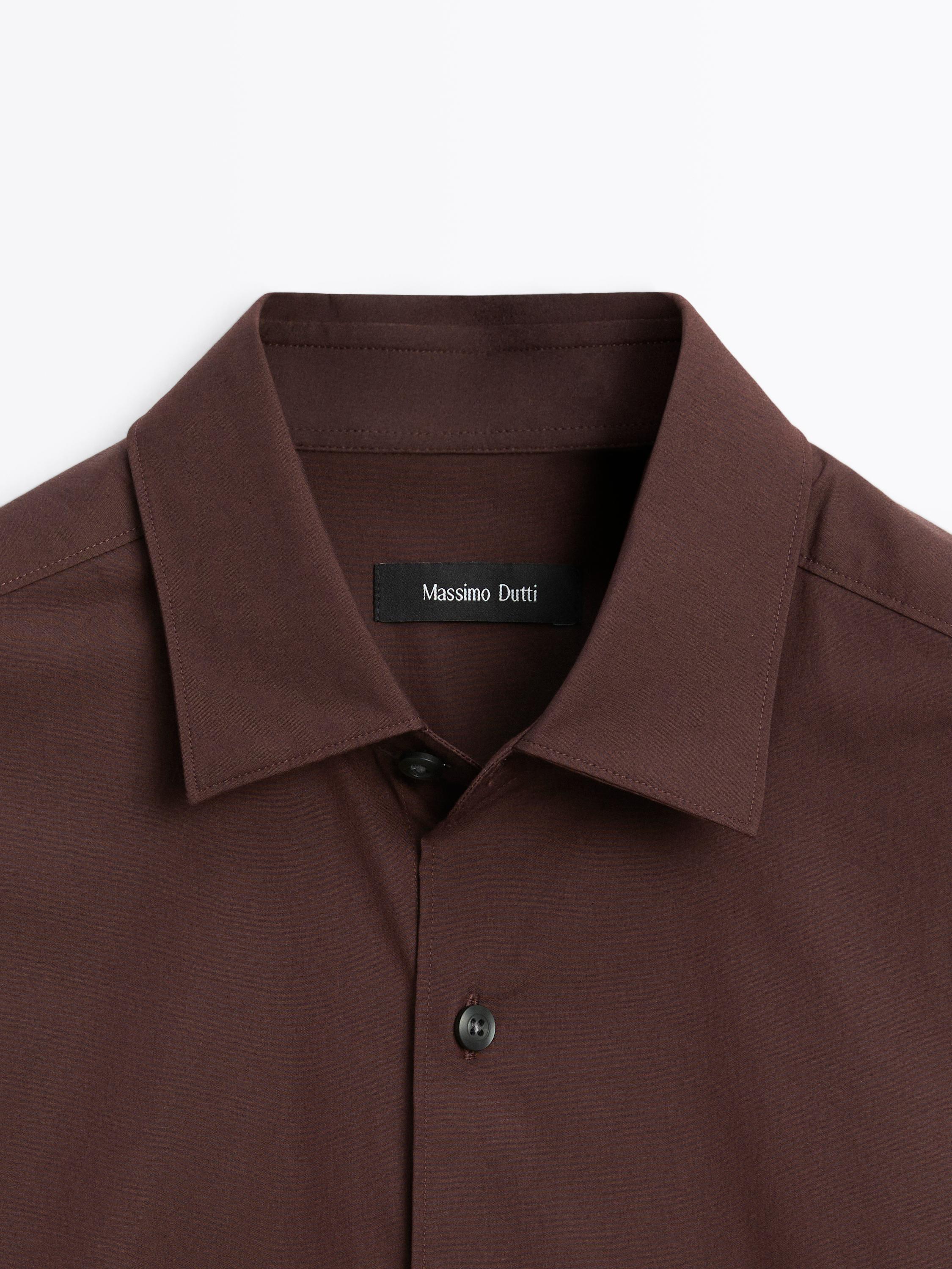 Slim fit stretch shirt