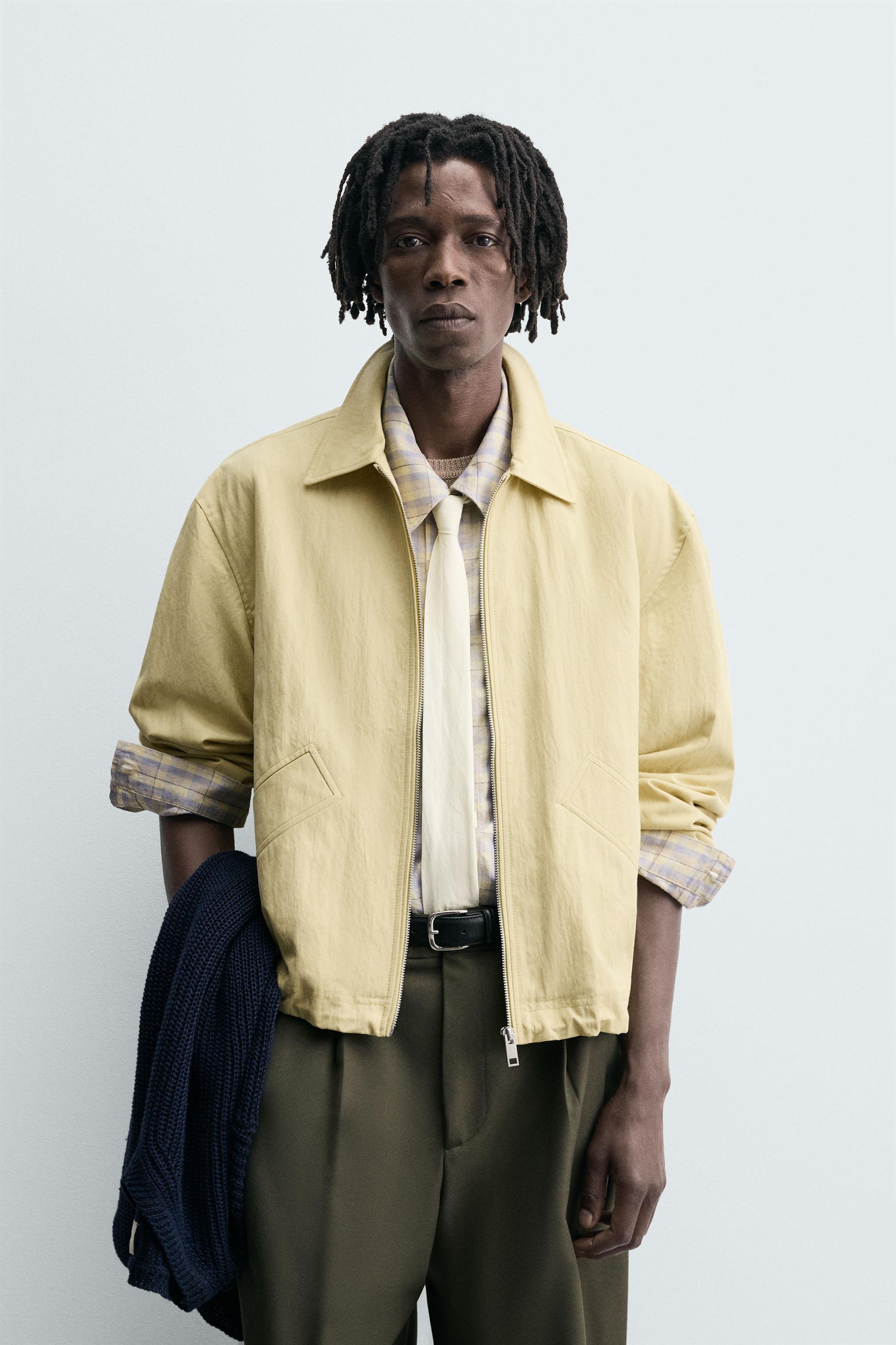 STRUCTURED CROPPED FIT JACKET