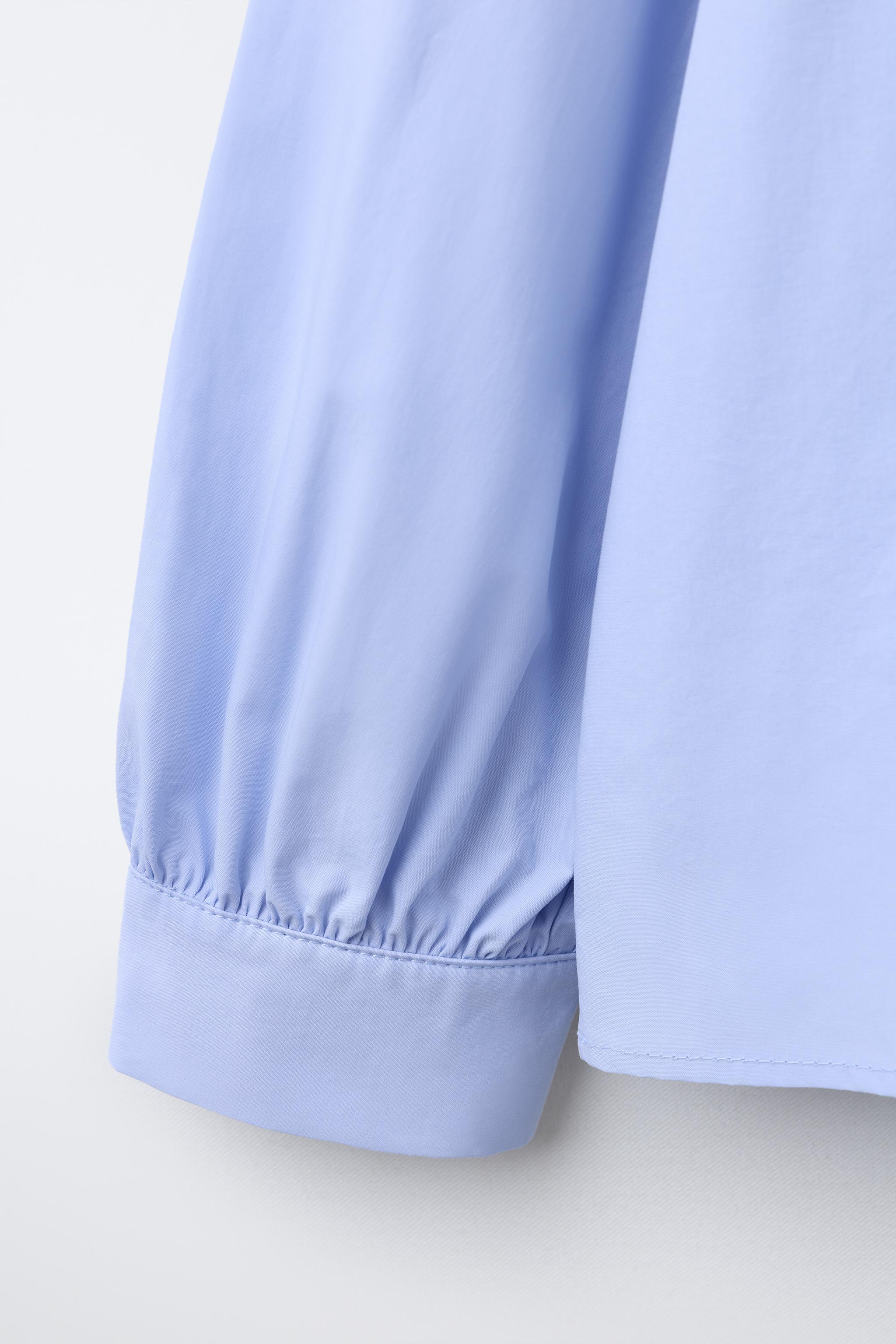 WAVY TRIM COLLAR SHIRT