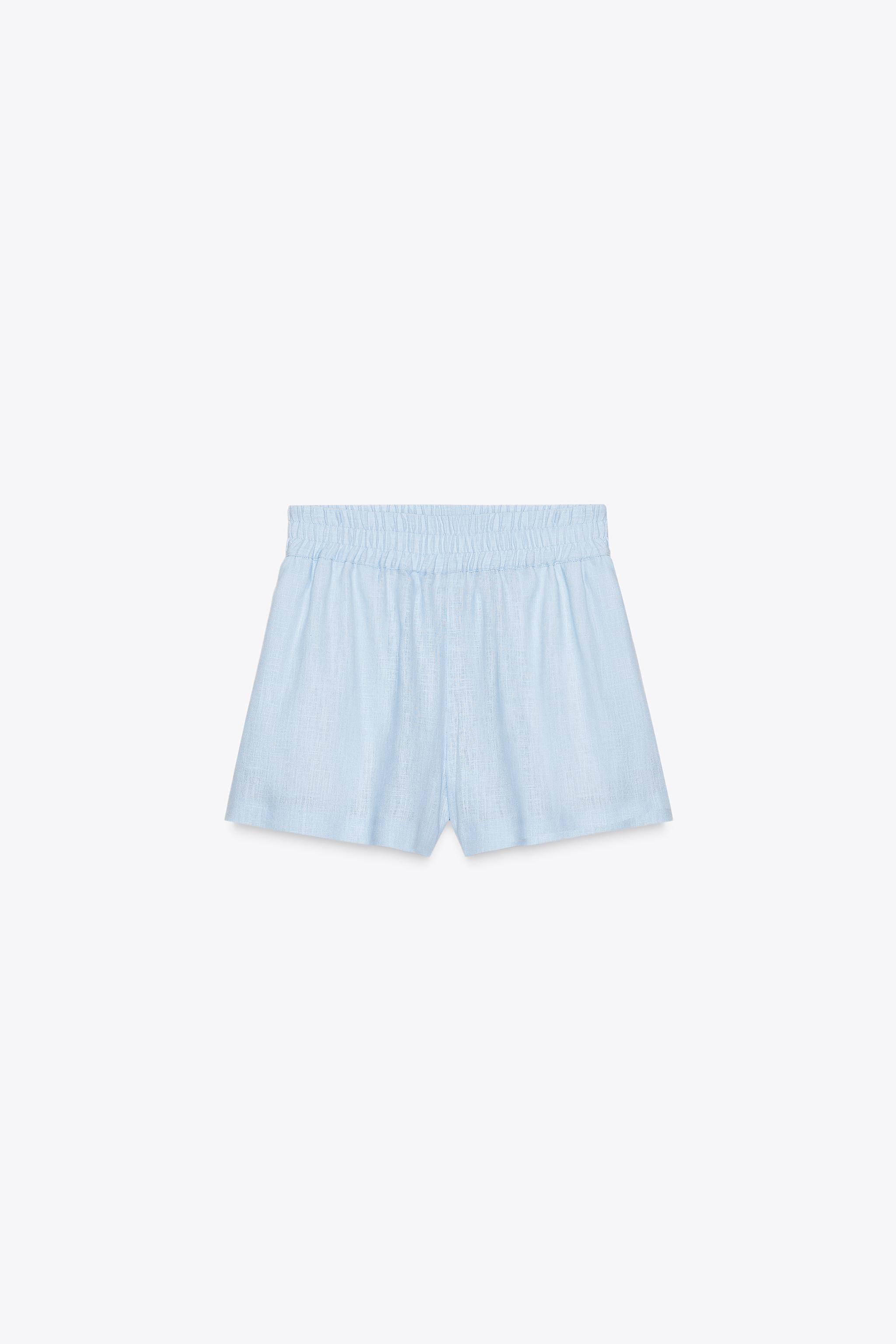 LINEN BOXER SHORTS