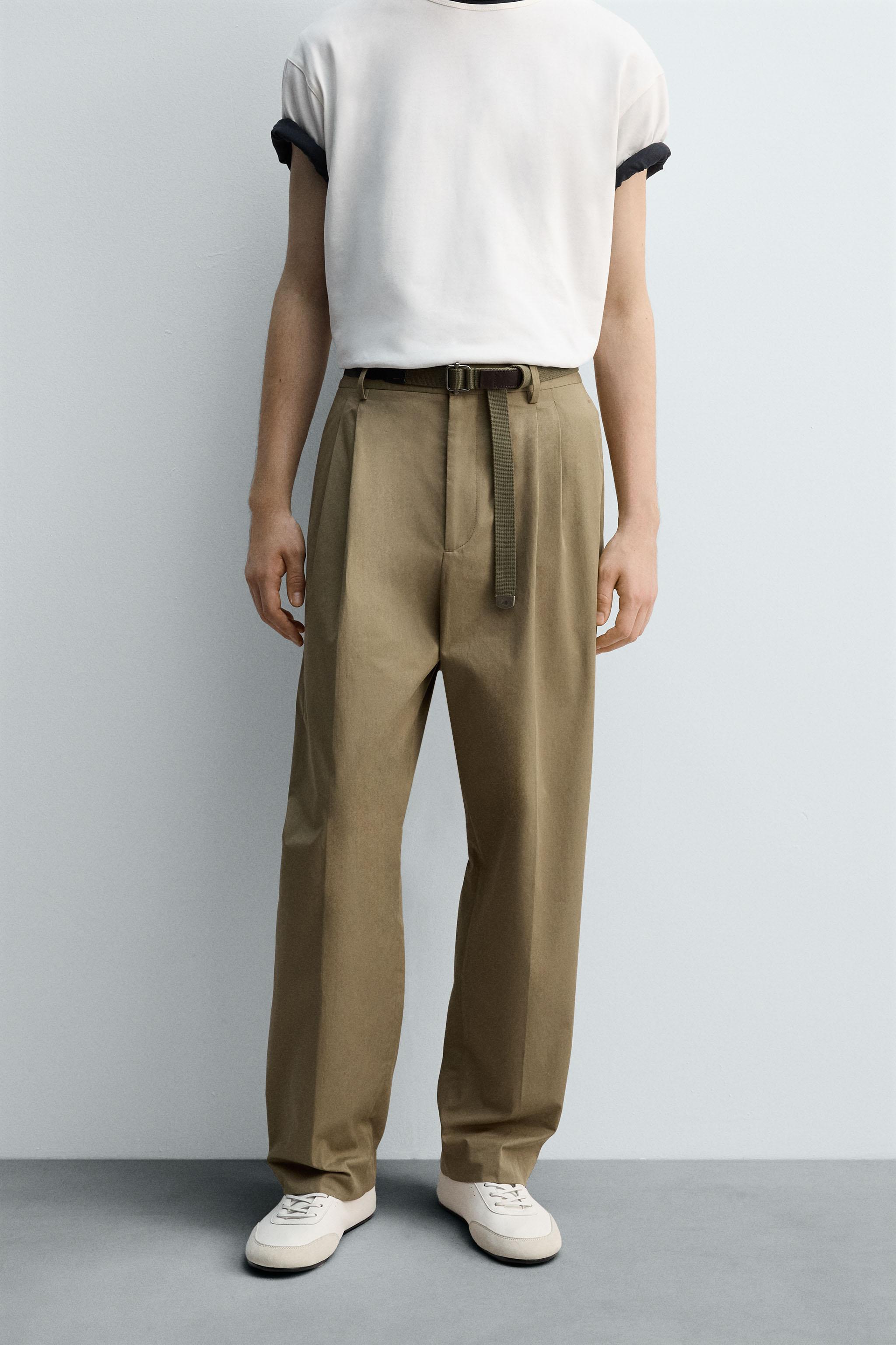 LIMITED EDITION RELAXED FIT PLEATED PANTS