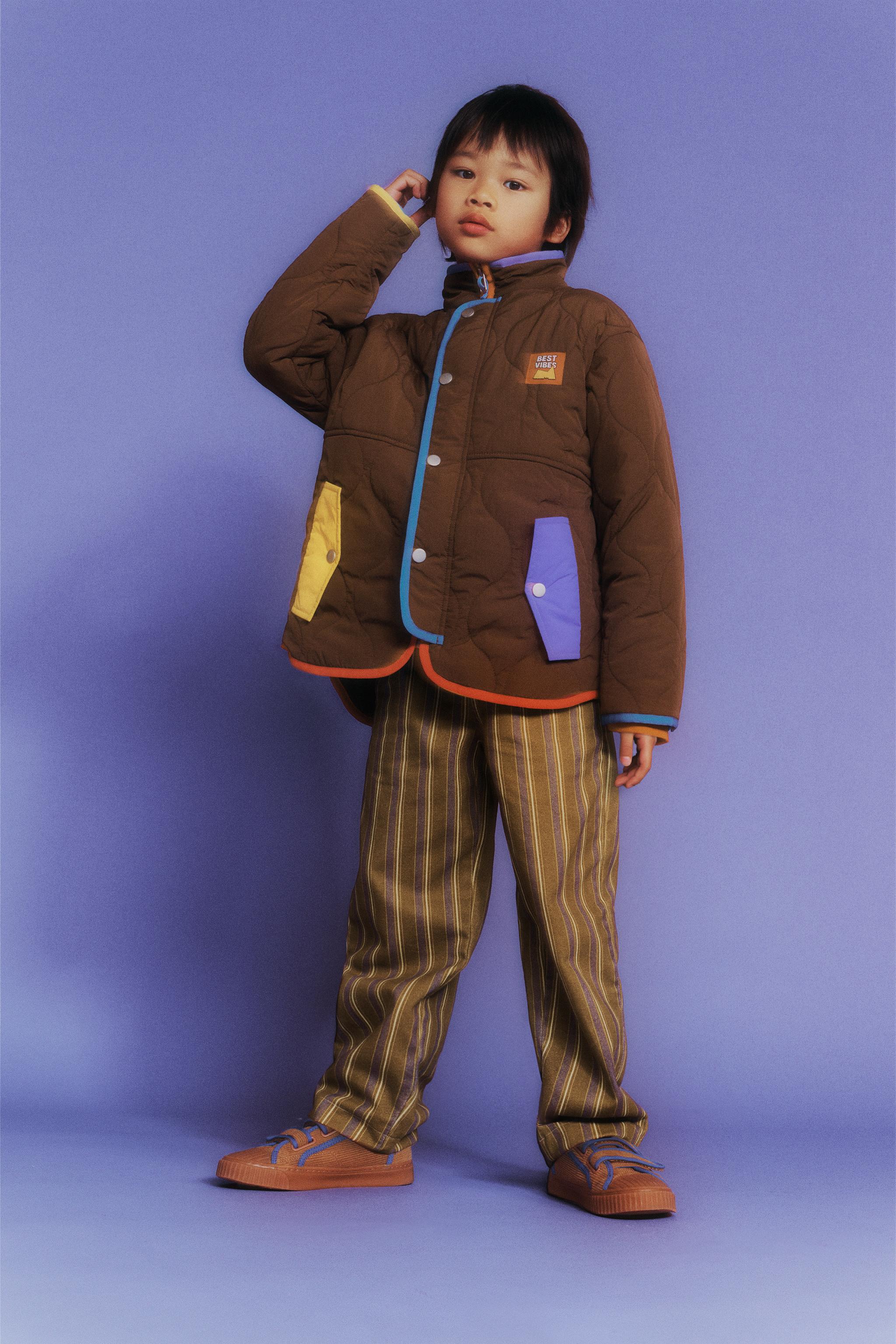 CONTRASTING DETAILS JACKET