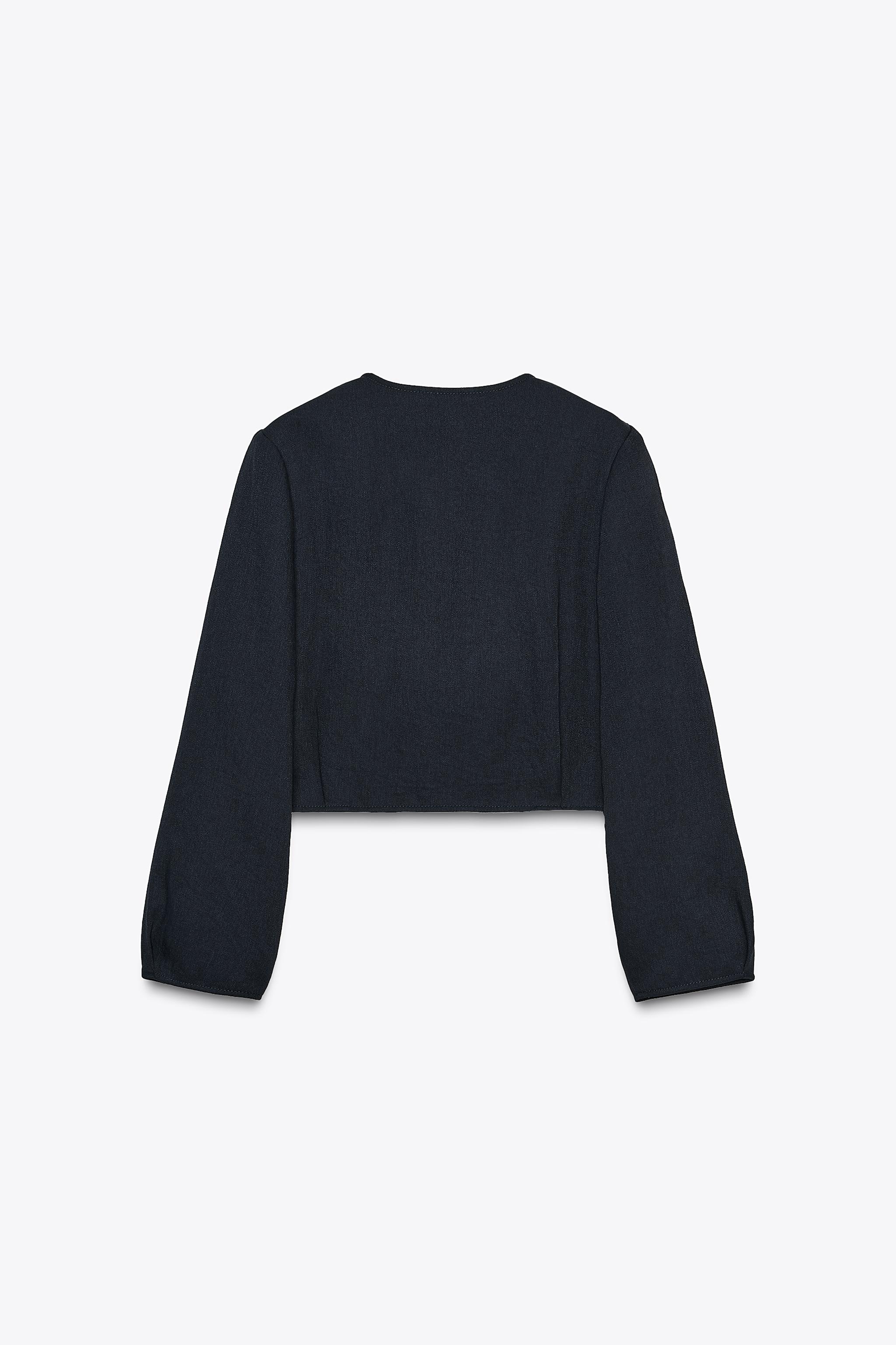 GOLD BUTTON SHORT BLAZER