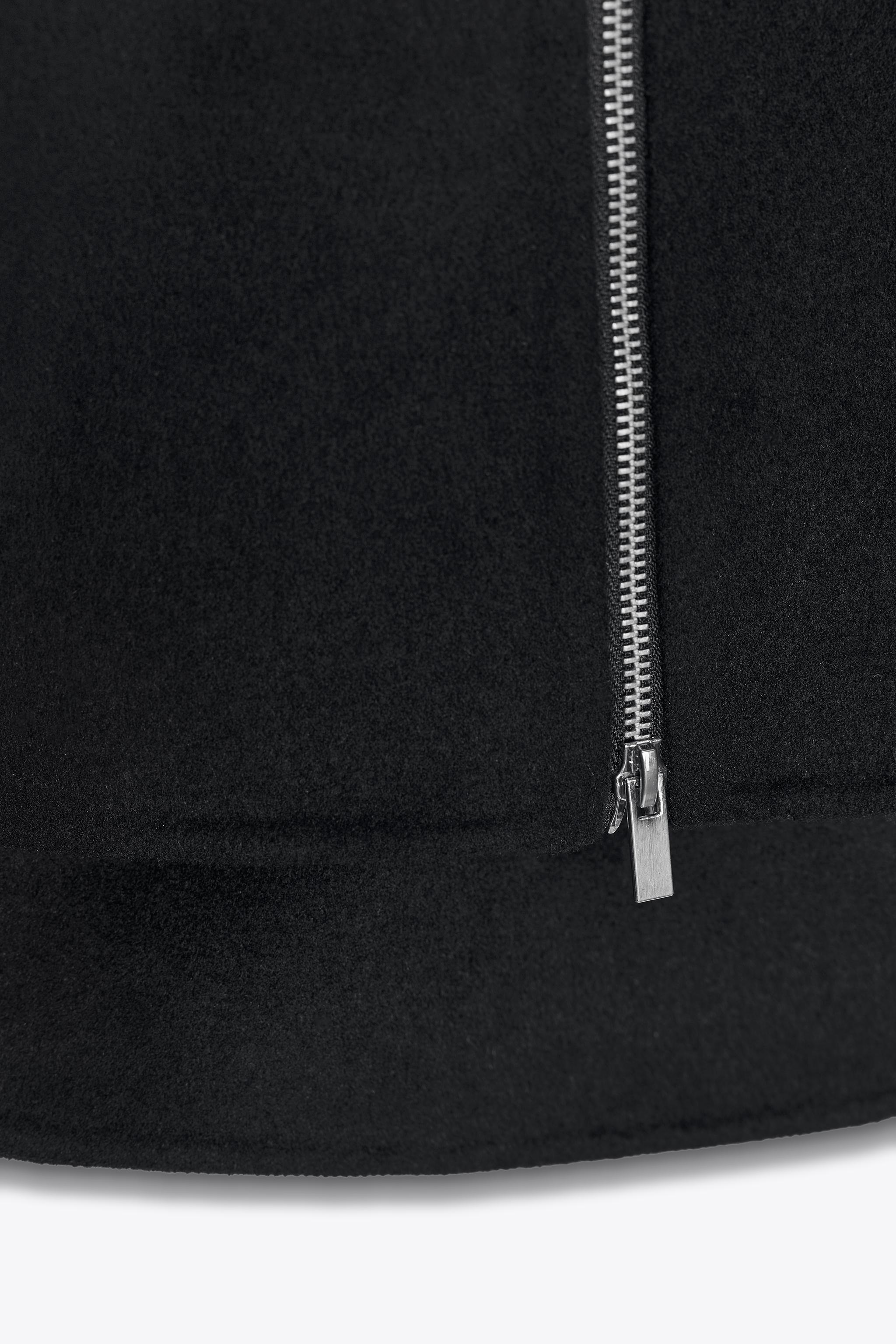 WOOL BLEND ZIP JACKET ZW COLLECTION