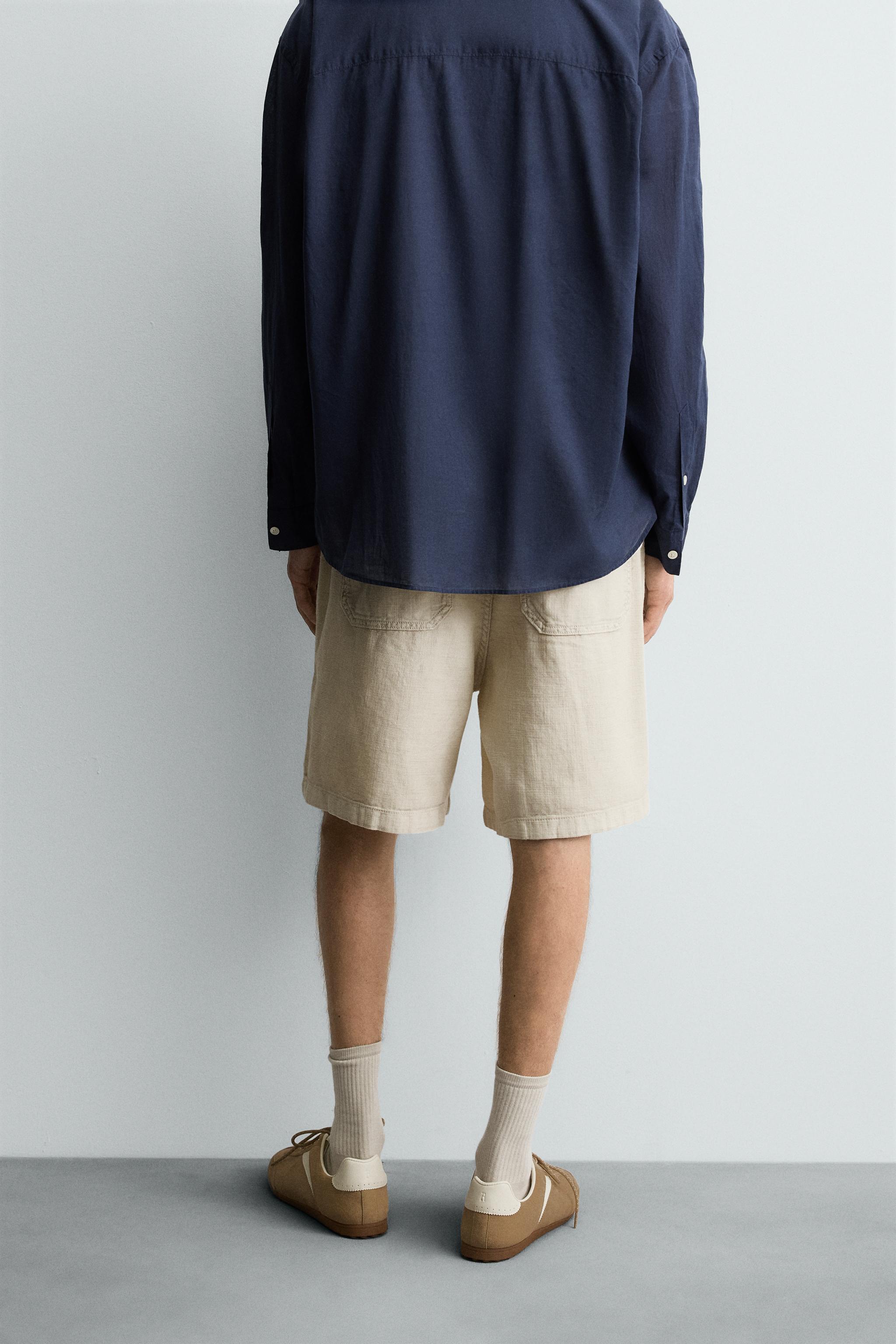 WASHED RELAXED FIT SHORTS