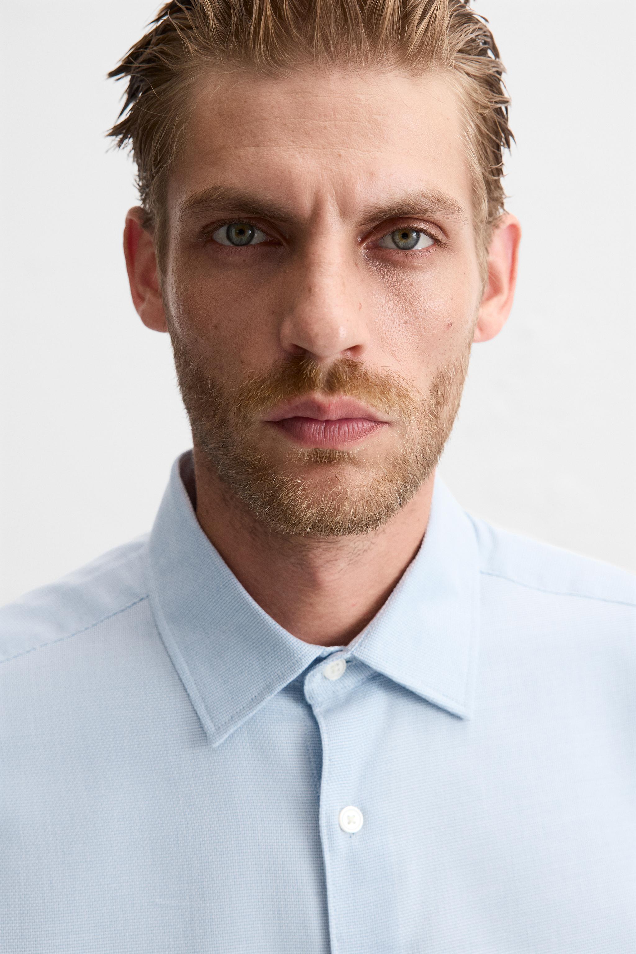 EASY CARE TEXTURED SHIRT